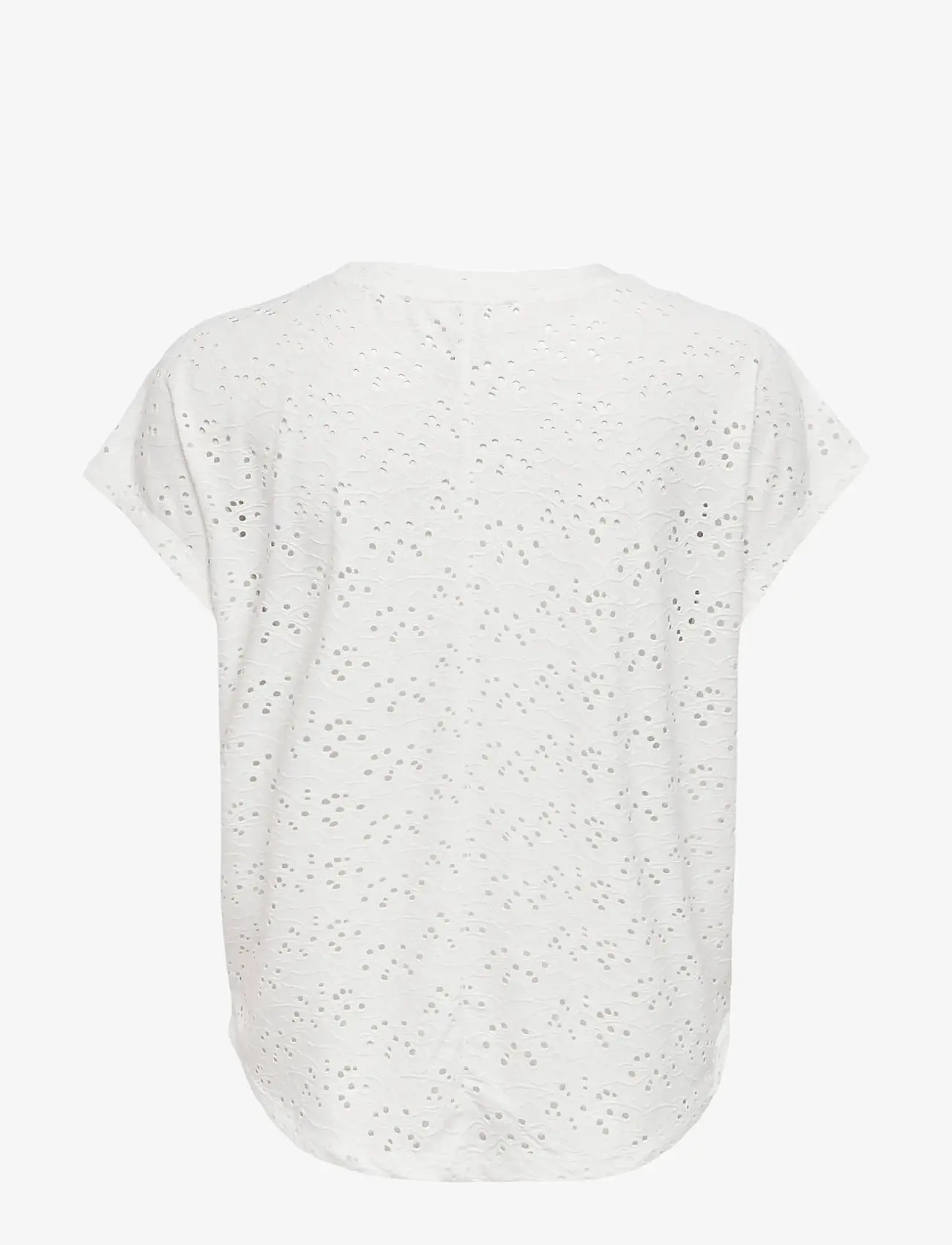 ONLY - ONLSMILLA S/S TOP JRS NOOS - lühikeste varrukatega pluusid - cloud dancer - 2