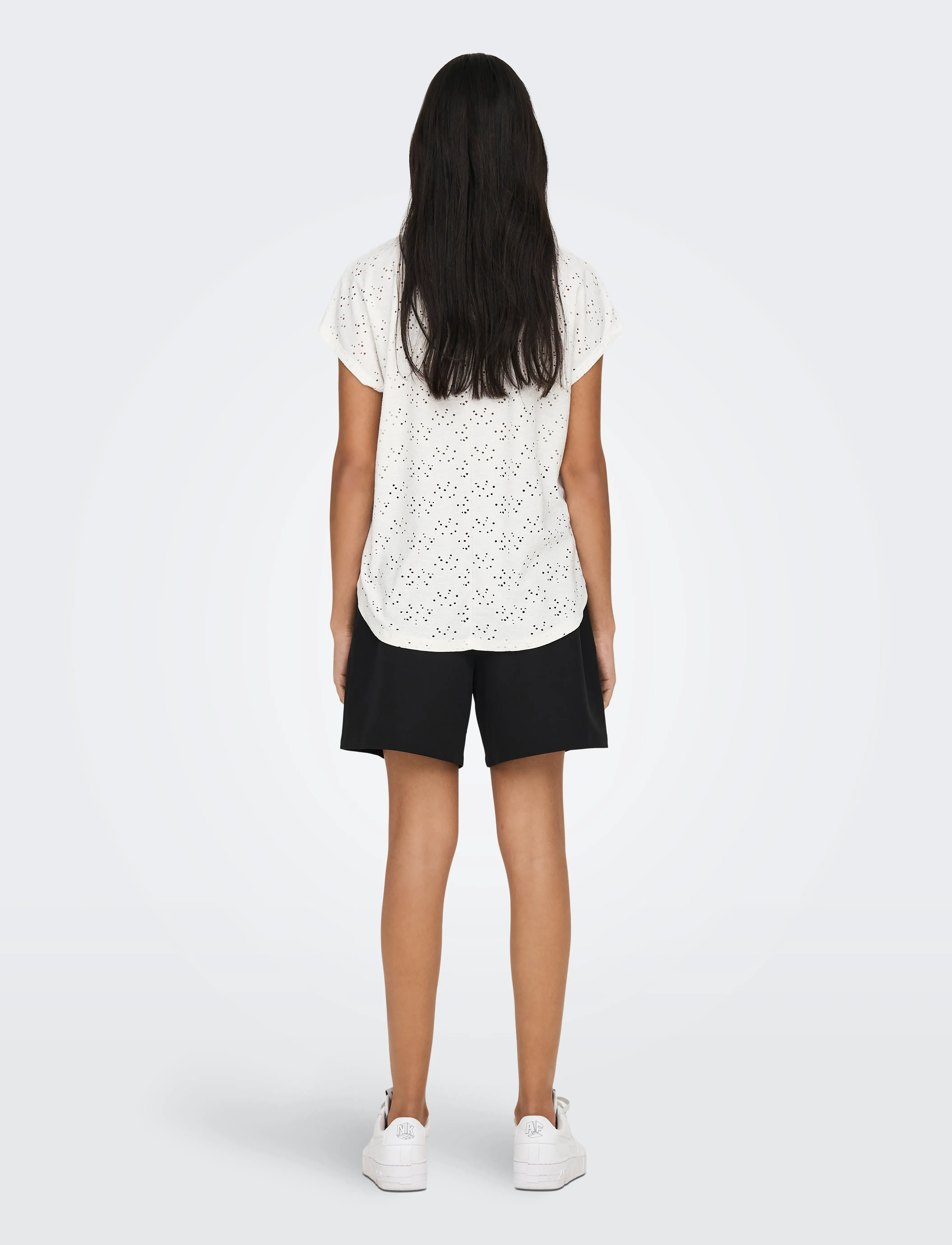 ONLY - ONLSMILLA S/S TOP JRS NOOS - kortærmede bluser - cloud dancer - 3
