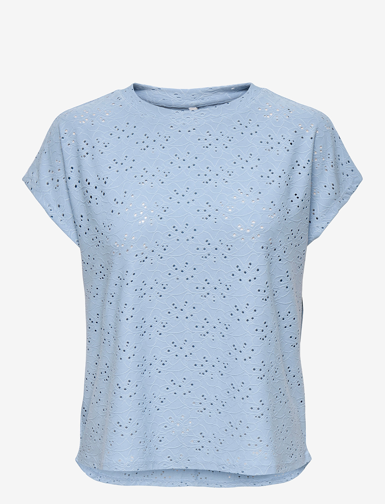ONLY - ONLSMILLA S/S TOP JRS NOOS - kortærmede bluser - soft chambray - 1