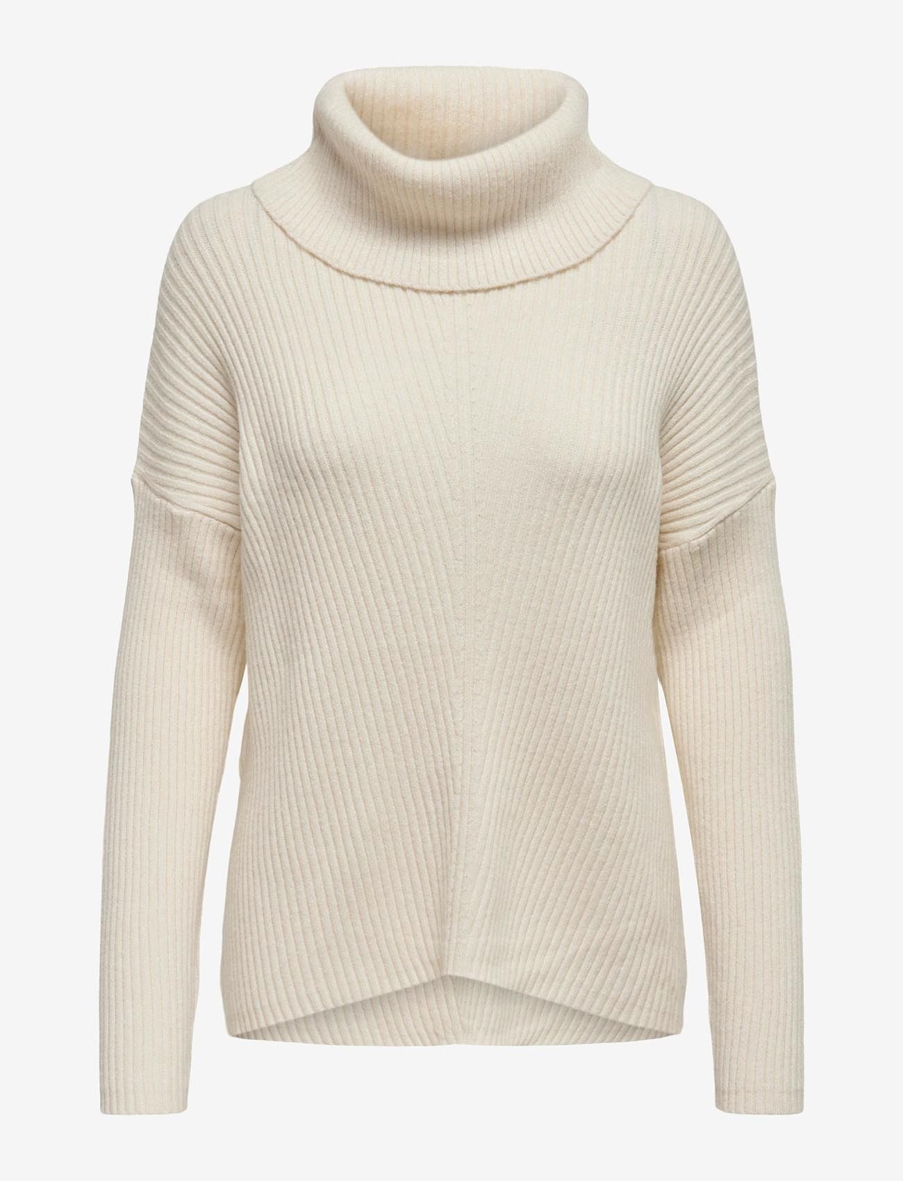 ONLY - ONLKATIA LS COWLNECK PULLOVER KNT - whitecap gray - 0