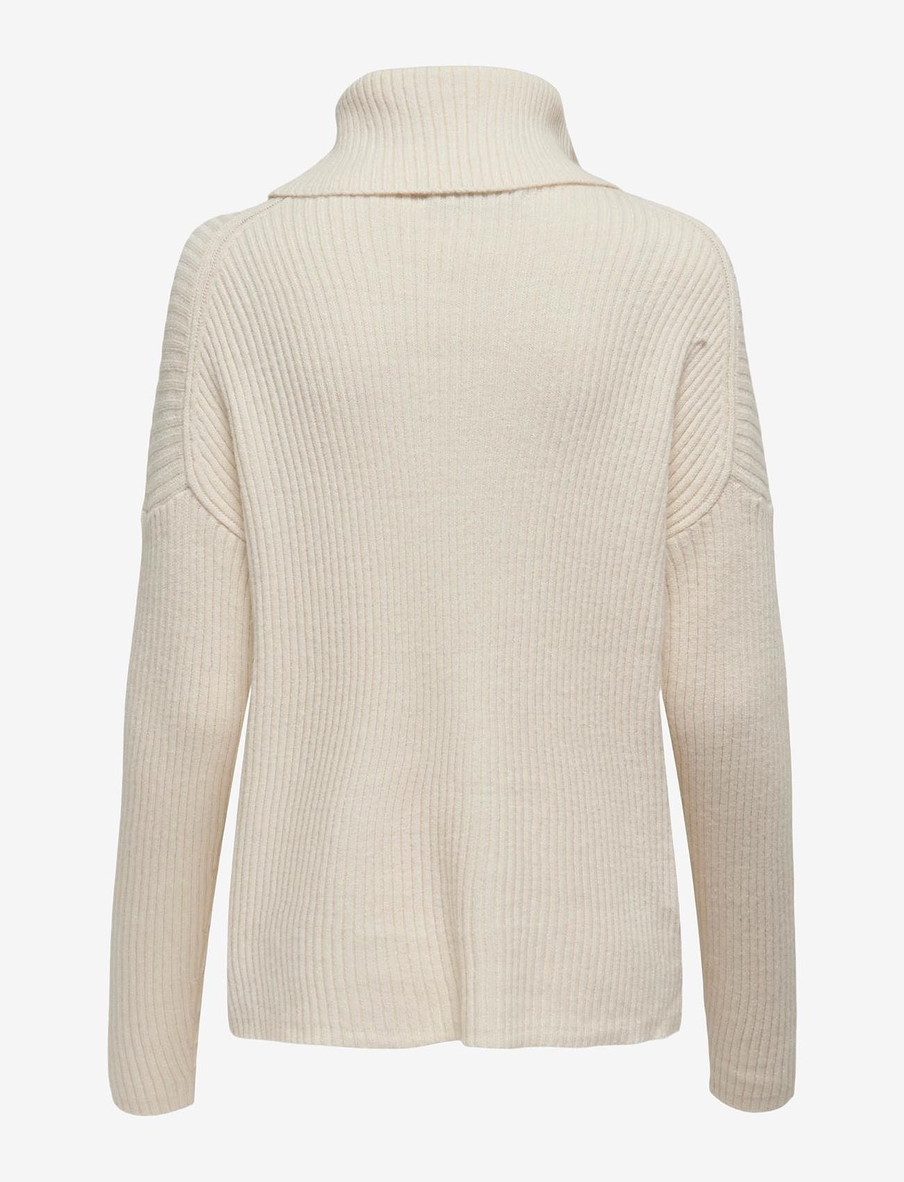 ONLY - ONLKATIA LS COWLNECK PULLOVER KNT - whitecap gray - 1