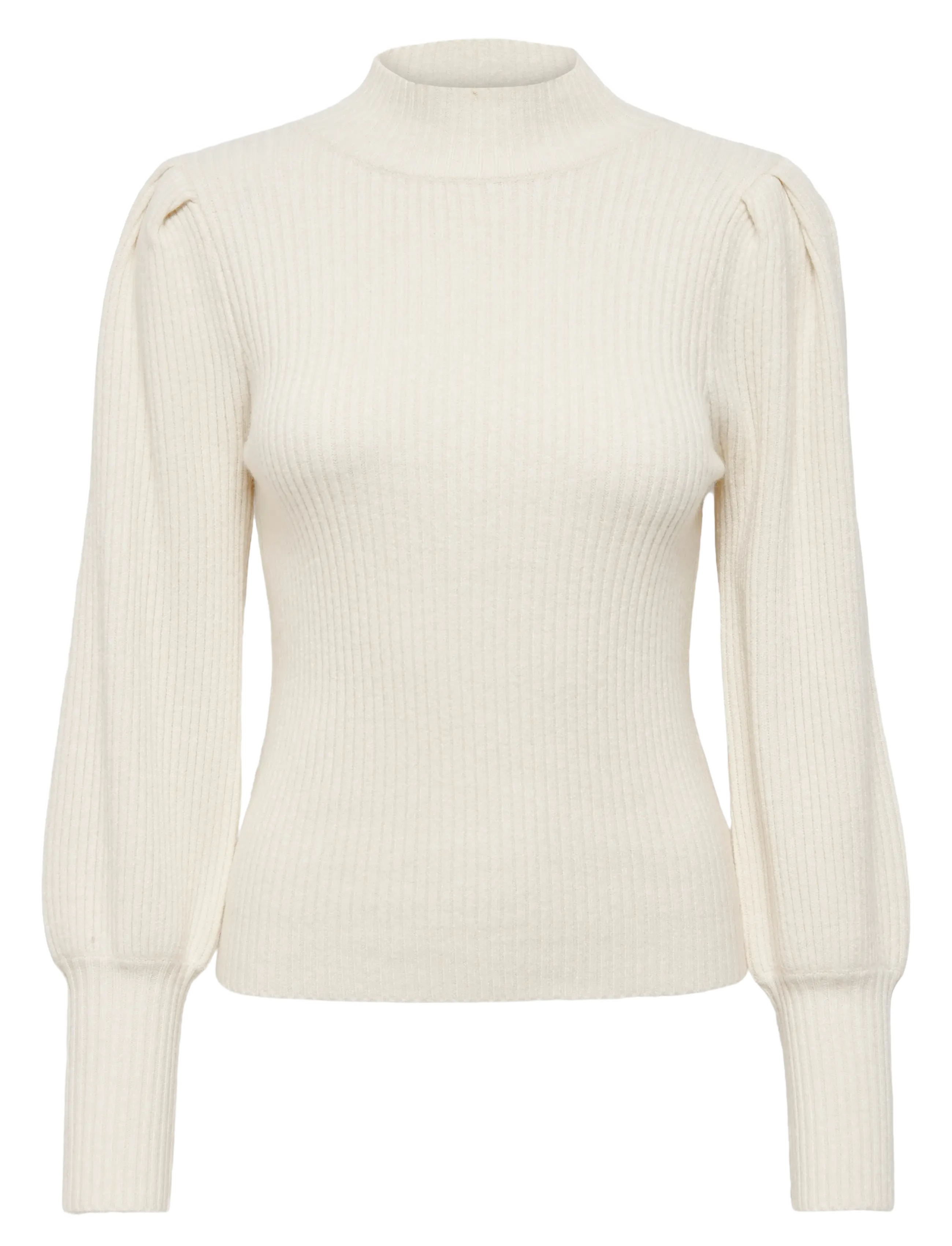 ONLY Onlkatia L/S Highneck Pullover Knt Noos Weiß - XS - Damen