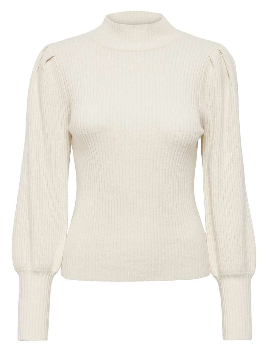 ONLY - ONLKATIA L/S HIGHNECK PULLOVER KNT NOOS - pullover - whitecap gray - 1