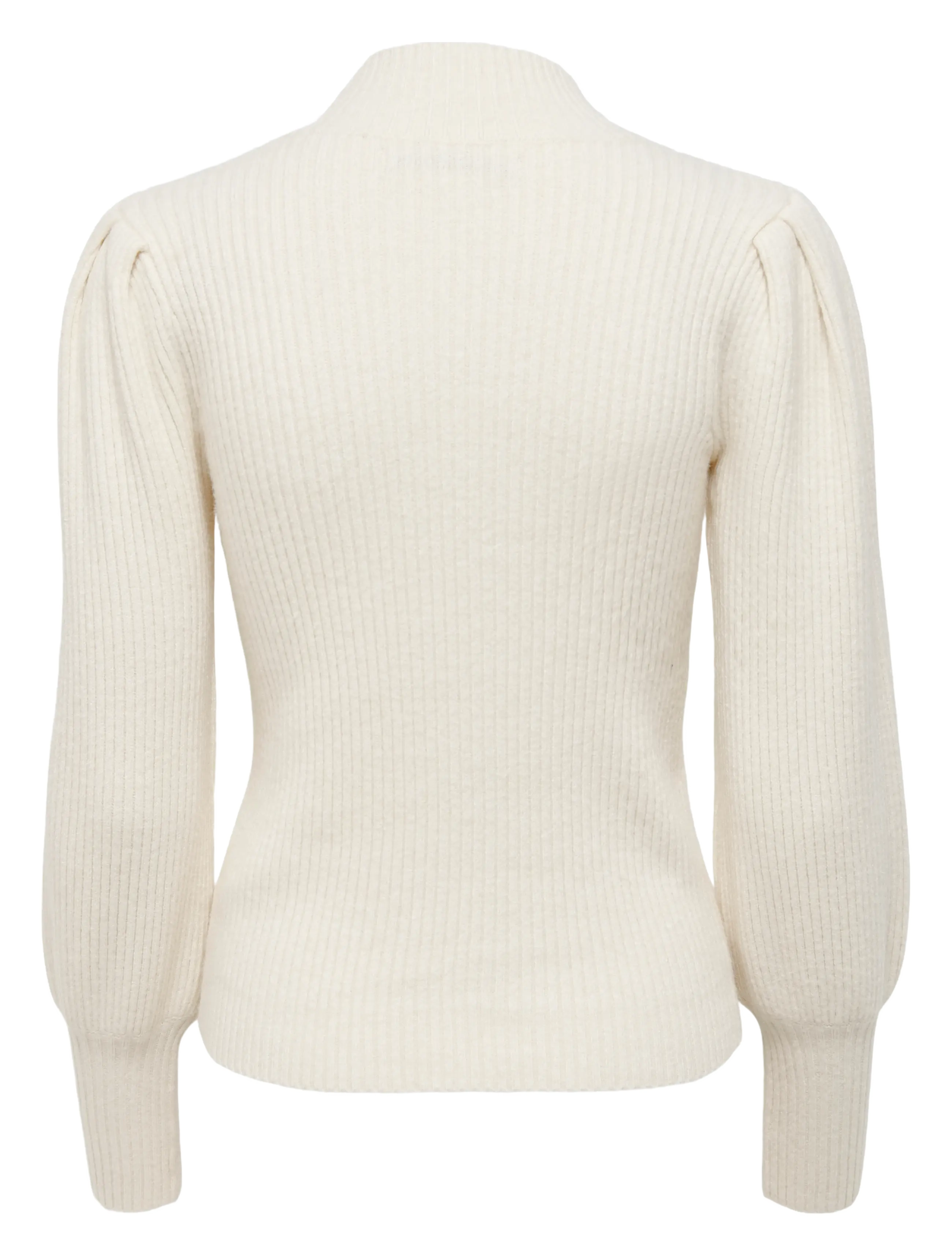 ONLY - ONLKATIA L/S HIGHNECK PULLOVER KNT NOOS - jumpers - whitecap gray - 2