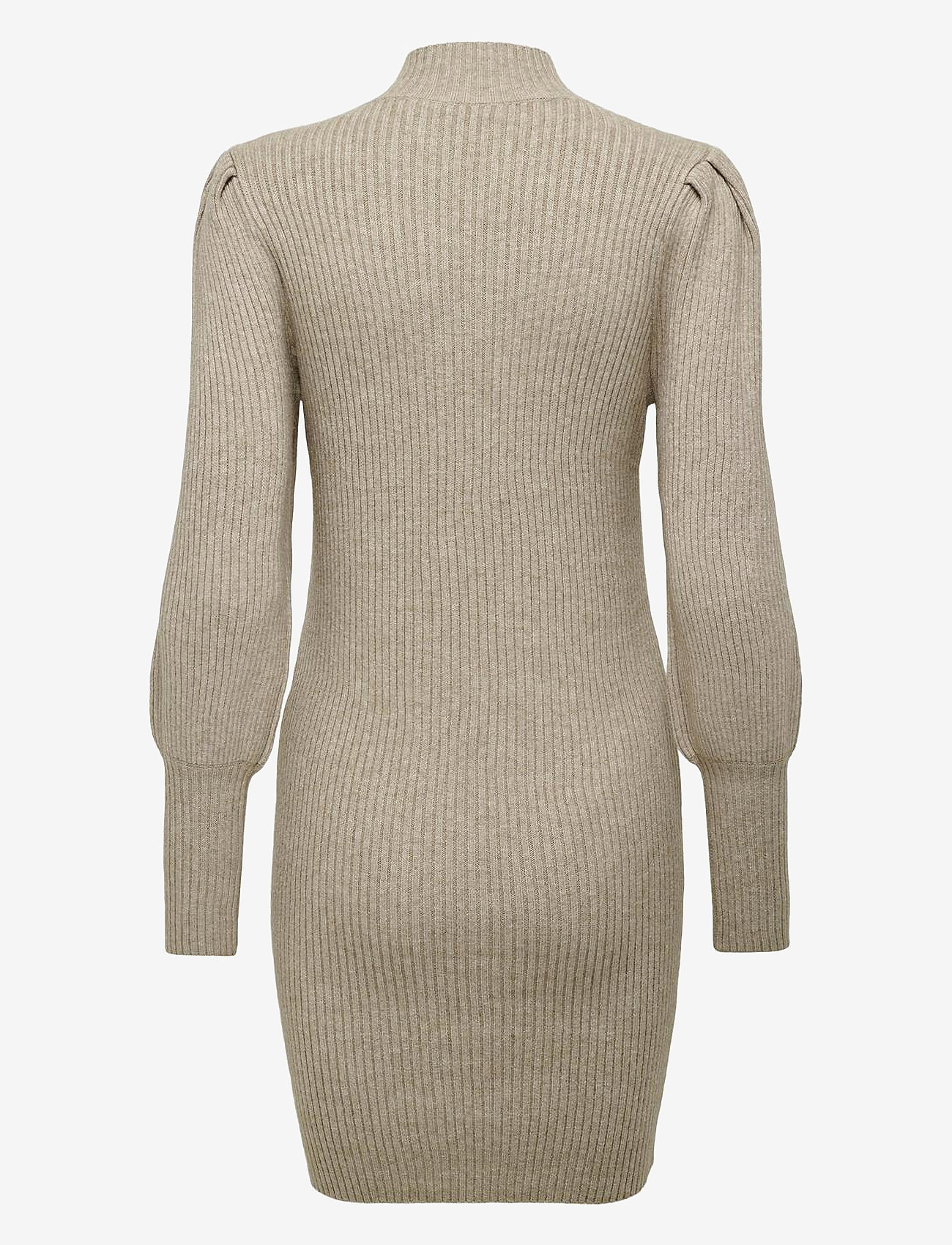 ONLY - ONLKATIA L/S DRESS KNT NOOS - mocha meringue - 2