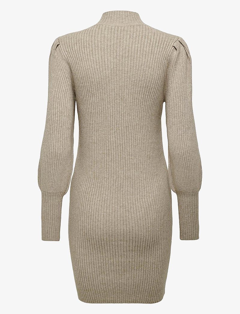 ONLY - ONLKATIA L/S DRESS KNT NOOS - mocha meringue - 2