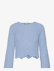 ONLY - ONLNOLA LIFE  3/4 PULLOVER KNT NOOS - sweaters - light blue - 0