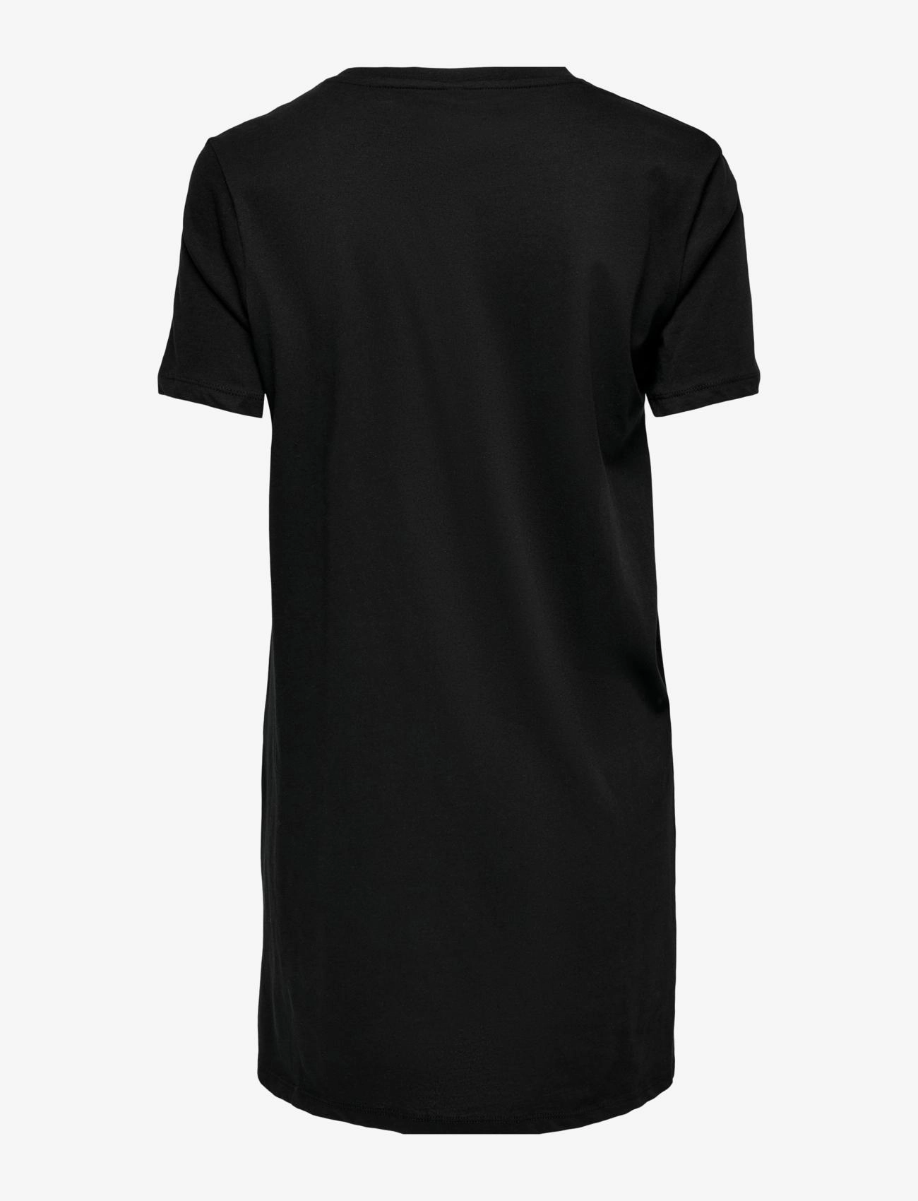 ONLY - ONLMAY S/S JUNE DRESS JRS - t-shirt-kleider - black - 2