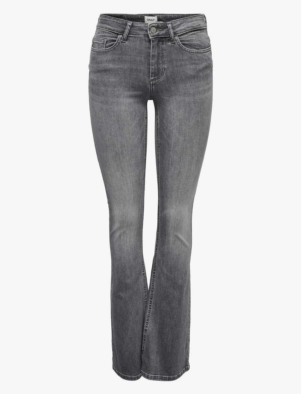 ONLY - ONLBLUSH MID FLARED TAI0918 NOOS - flared jeans - grey denim - 1