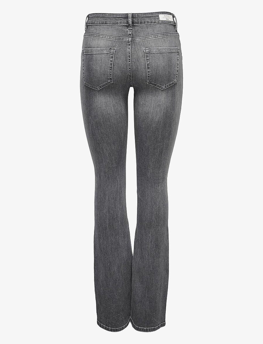 ONLY - ONLBLUSH MID FLARED TAI0918 NOOS - grey denim - 2