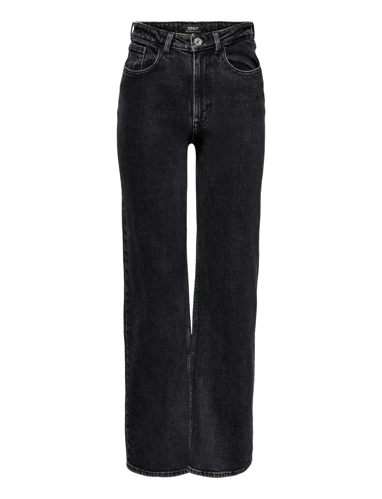 ONLY Onljuicy Hw Wide Bein Dnm Rea244 Noos Schwarz - 26x34 - Damen