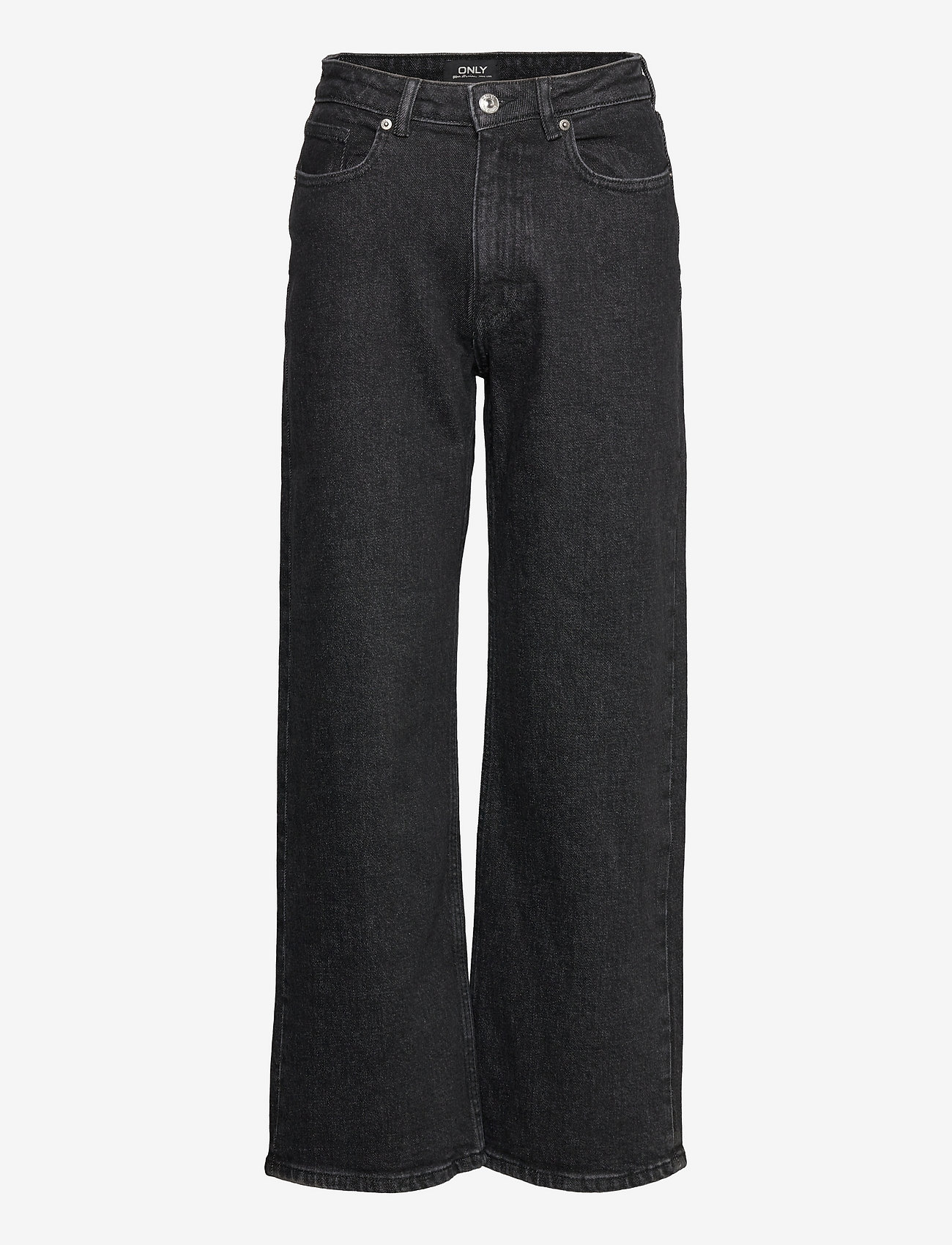 ONLY - ONLJUICY HW WIDE LEG REA244 NOOS - jeans met wijde pijpen - black denim - 0
