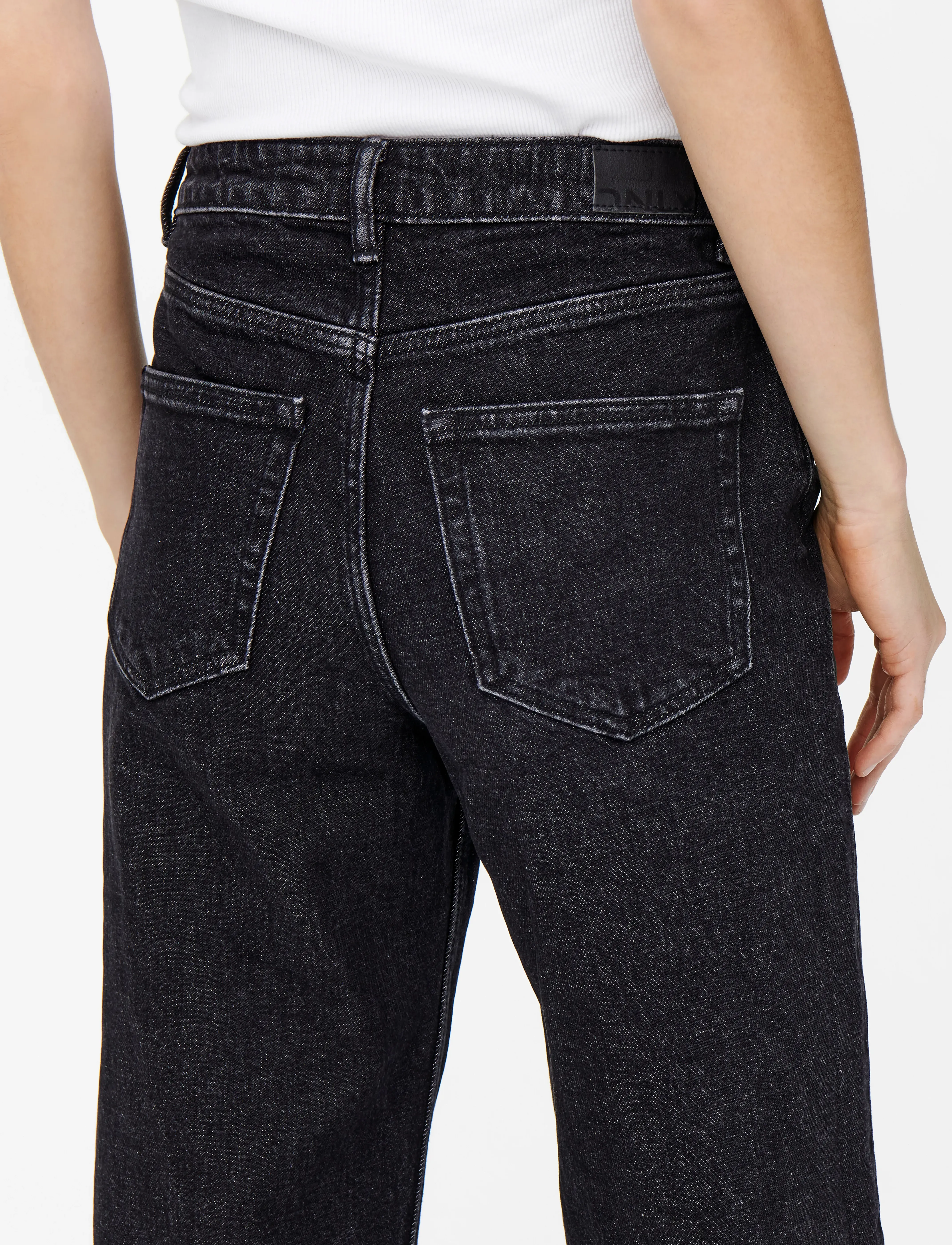 ONLY Onljuicy Hw Wide Leg Dnm Rea244 Noos vida jeans dam – bild 5