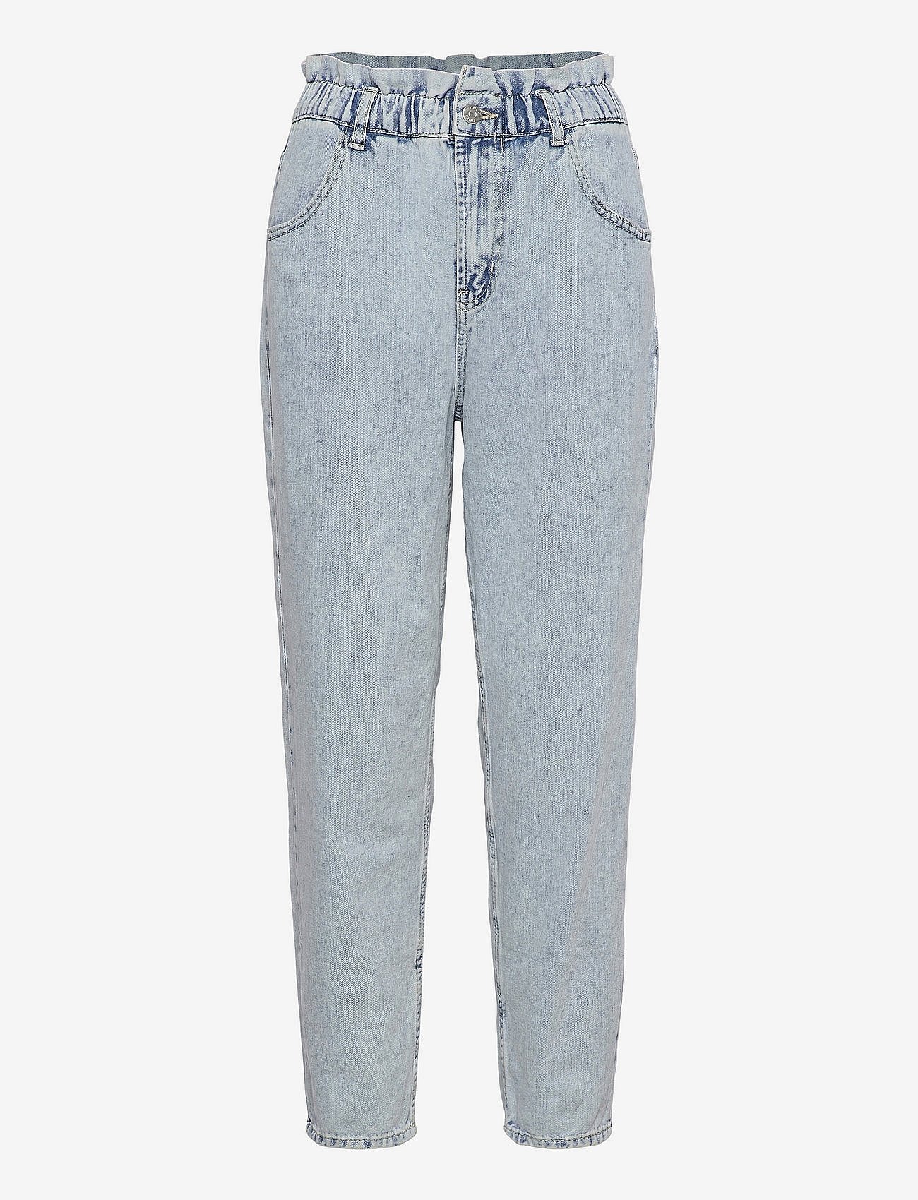 ONLOVA LIFE HW CARROT ANKLE LB DNM MAE - LIGHT BLUE DENIM