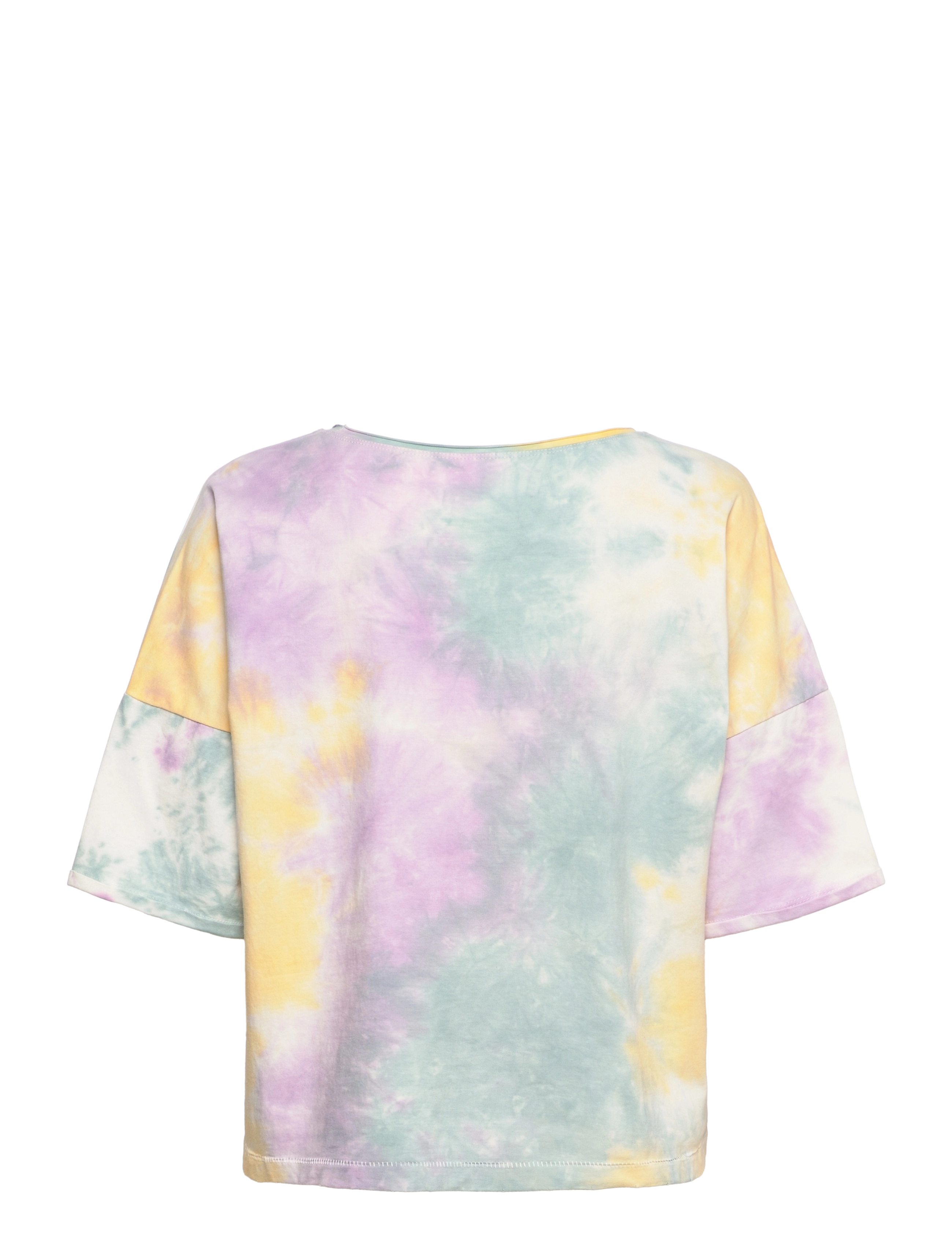 ONLY - ONLZOEY BLUE TIE DYE SS TEE QYT WVN - orchid bloom - 1