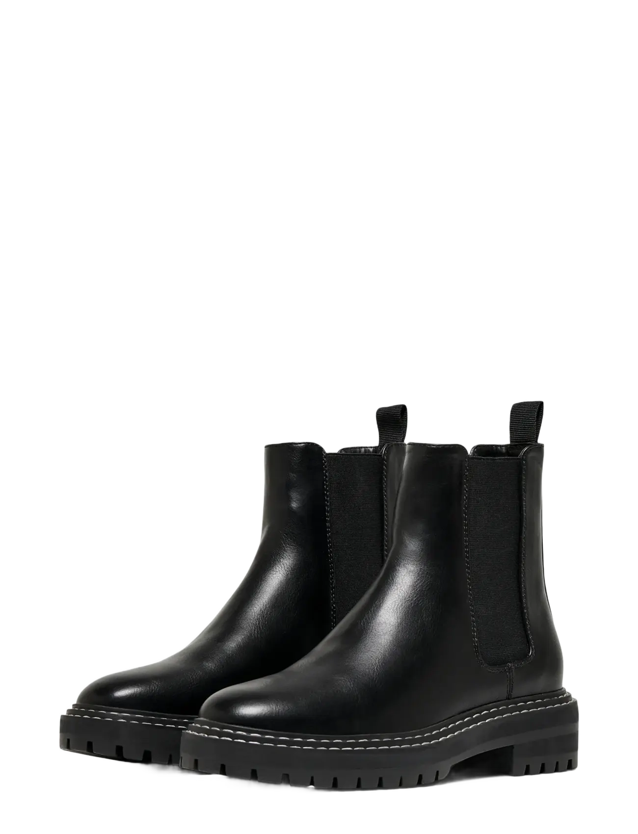 ONLY - ONLBETH-2 PU CHELSEA BOOT - NOOS - madalad poolsaapad - black - 1