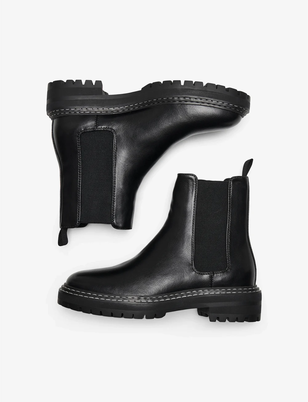 ONLY Onlbeth 2 Pu Chelsea Boot Noos Flat ankle boots Boozt