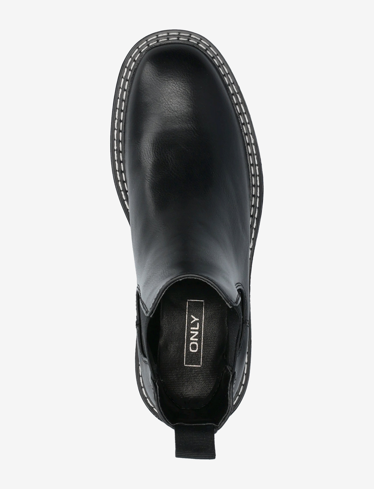 ONLY - ONLBETH-2 PU CHELSEA BOOT - NOOS - flache stiefeletten - black - 3