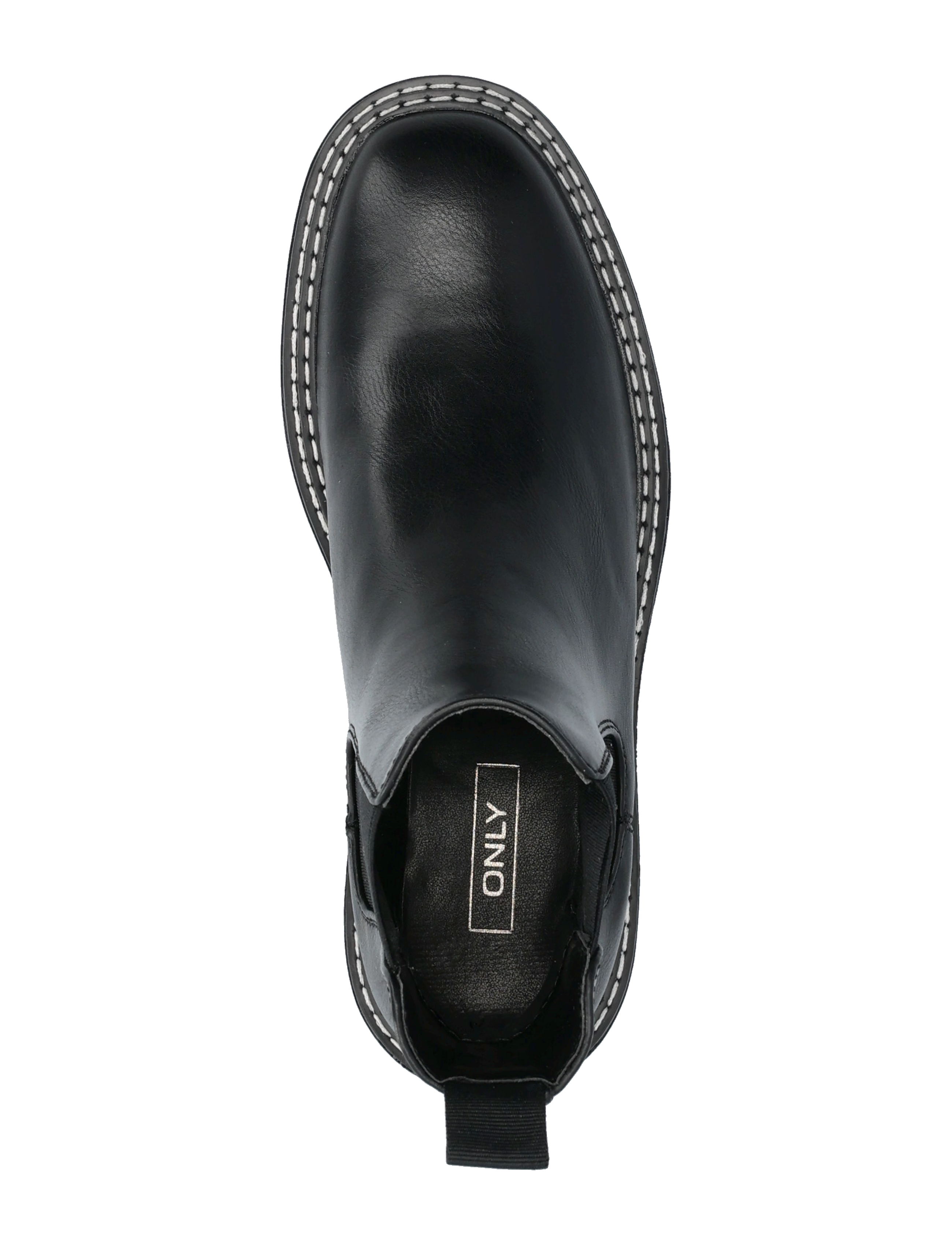 ONLY - ONLBETH-2 PU CHELSEA BOOT - NOOS - flache stiefeletten - black - 3