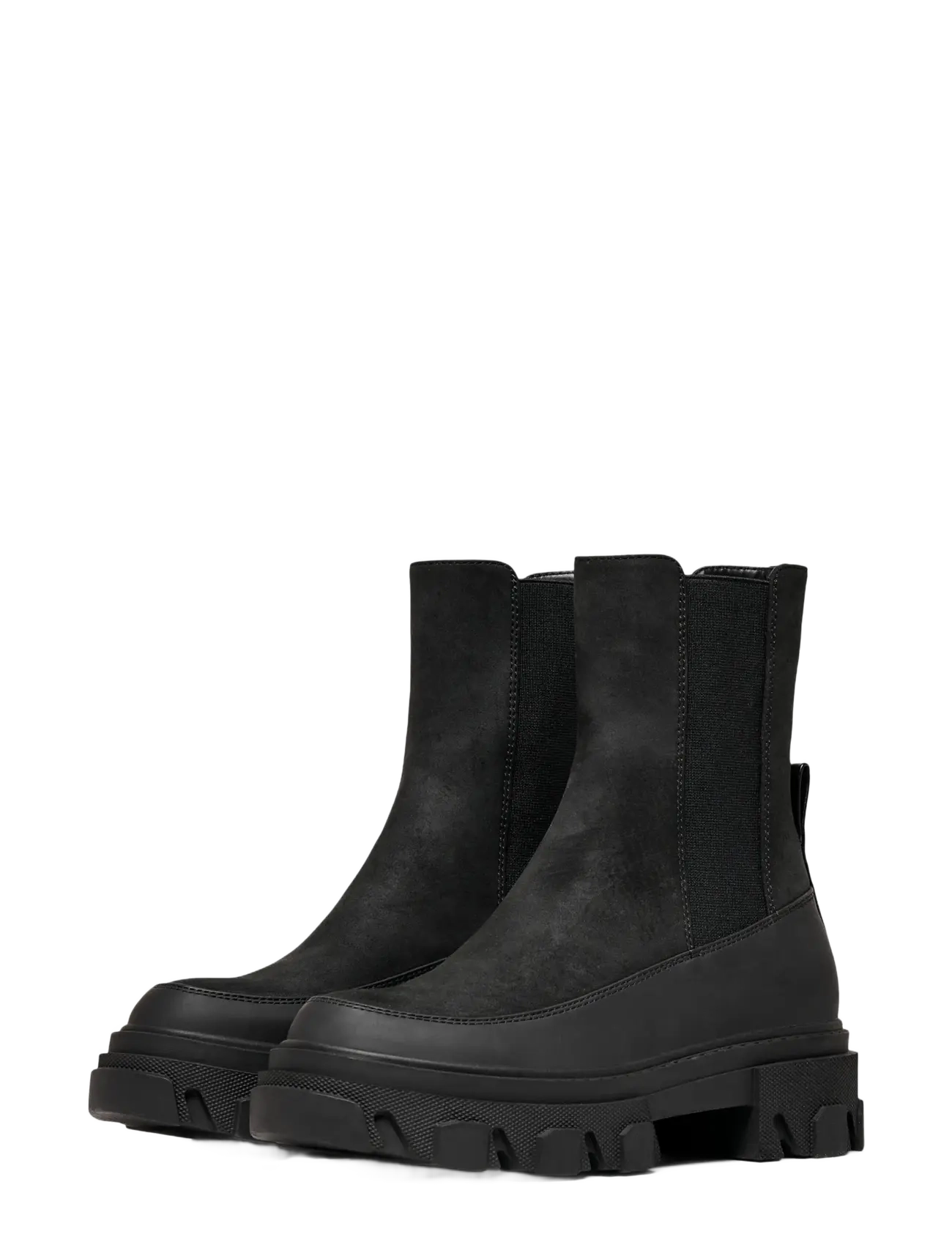 ONLY - ONLTOLA-1 NUBUCK PU CHUNKY BOOT - NOOS - black - 2