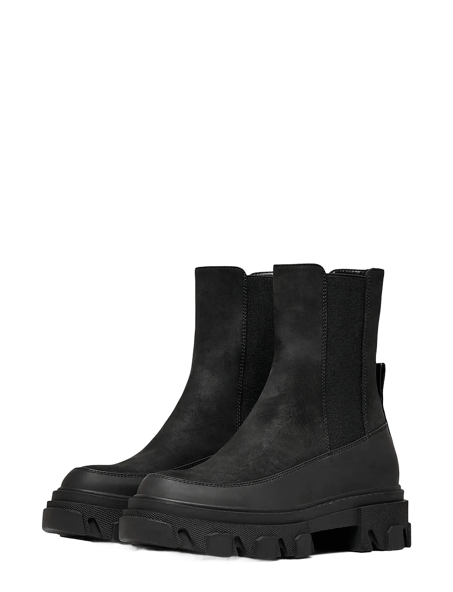 ONLY - ONLTOLA-1 NUBUCK PU CHUNKY BOOT - NOOS - chelsea-saapad - black - 2