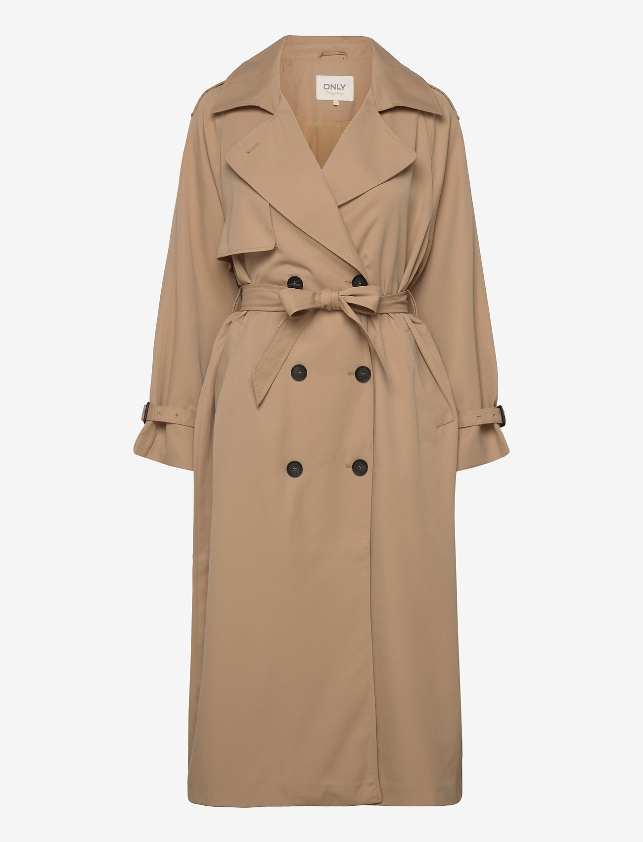ONLY - ONLCHLOE TRENCHCOAT DOUBLE B. OTW NOOS - tannin - 1