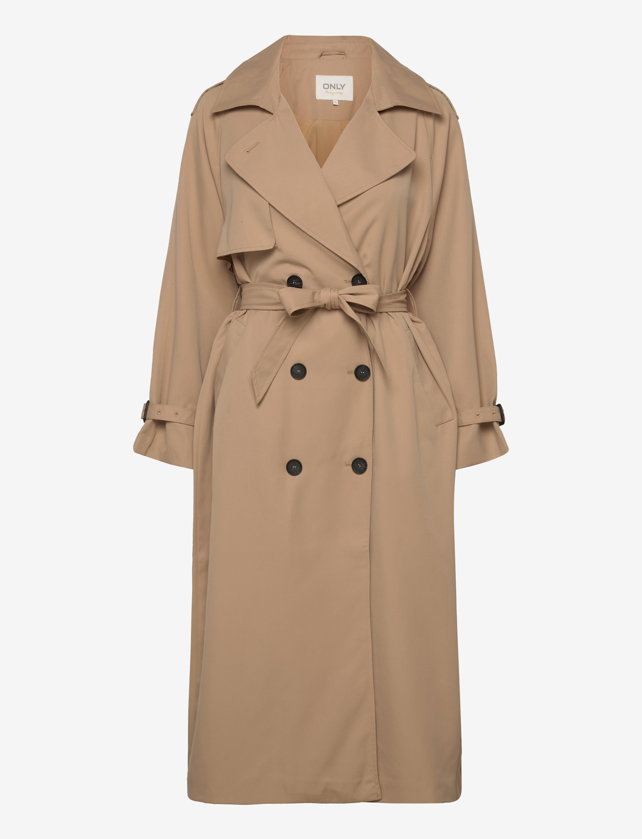 ONLY ONLCHLOE TRENCHCOAT DOUBLE B. OTW NOOS - Trenchcoats - TANNIN / brown