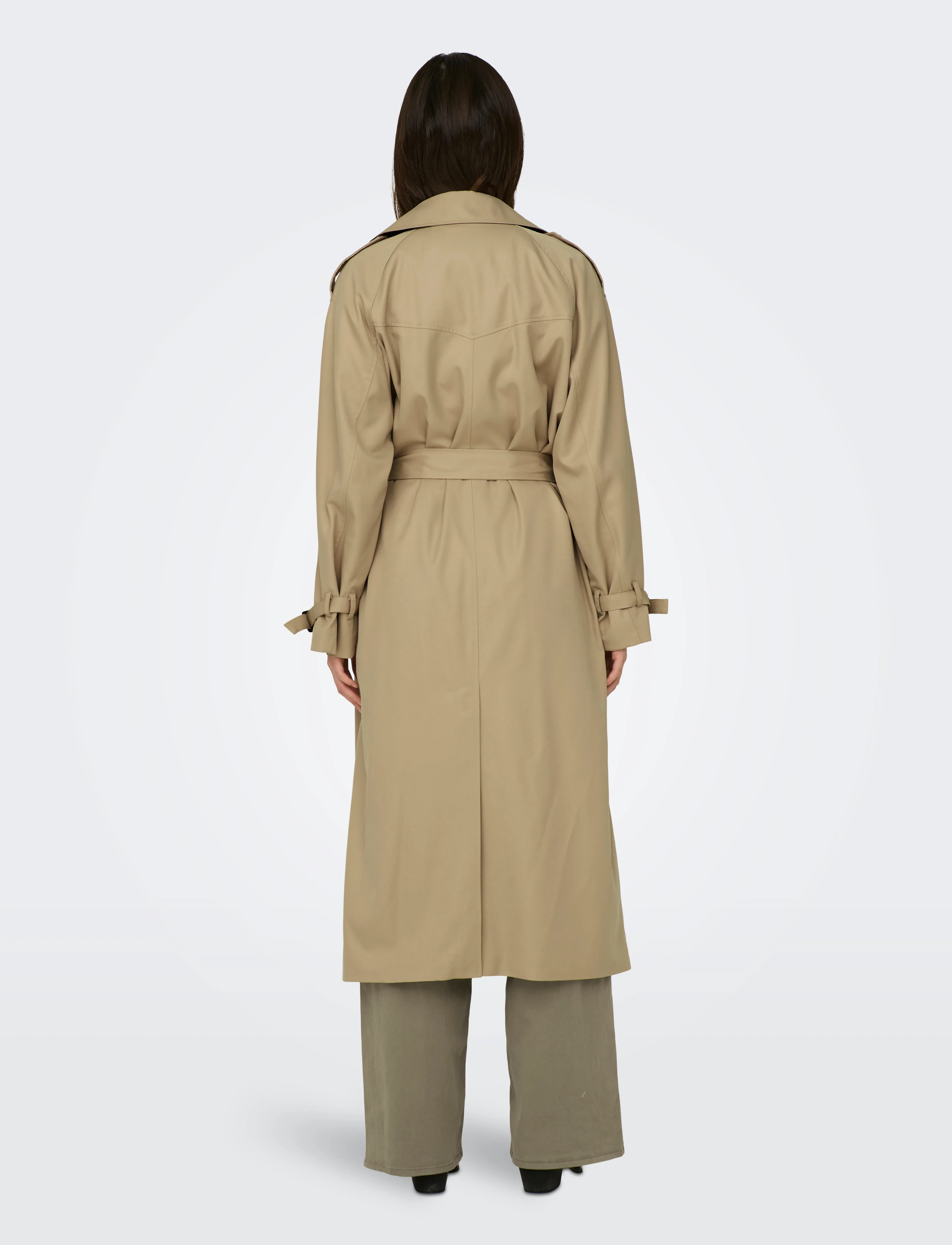 ONLY - ONLCHLOE TRENCHCOAT DOUBLE B. OTW NOOS - tannin - 4