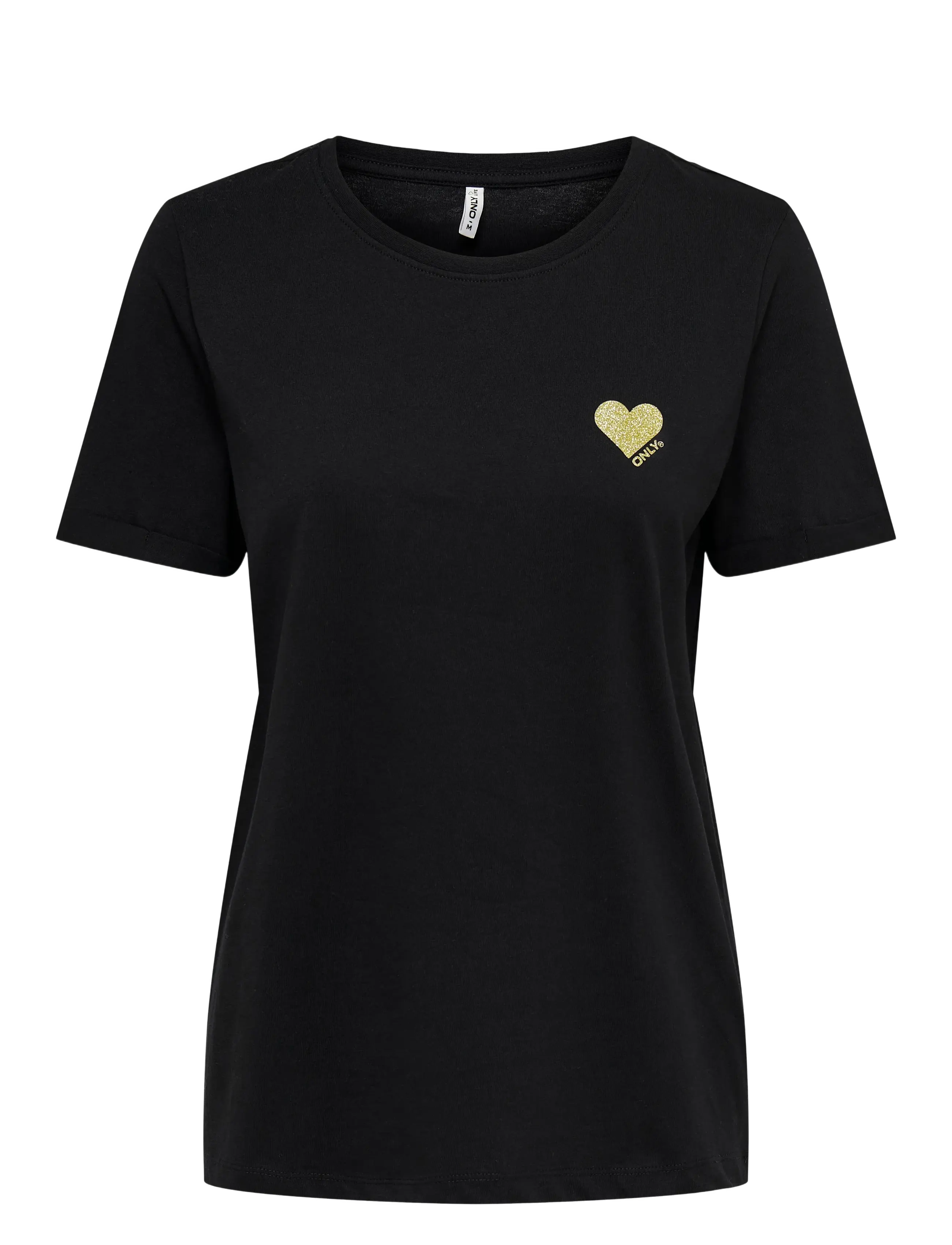 ONLY Onlkita S/S Oberteil Noos Schwarz - XS - Damen