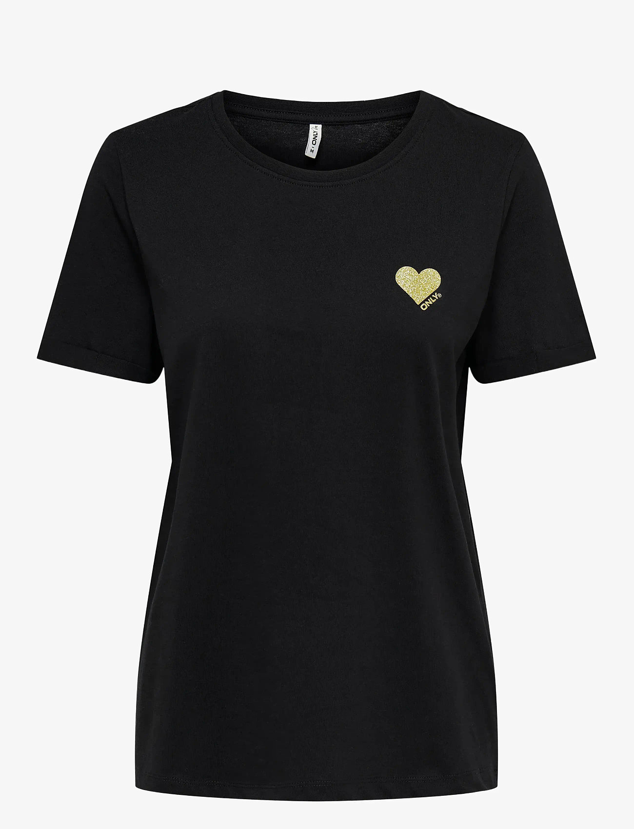 ONLY - ONLKITA S/S TOP NOOS - t-särgid - black - 1