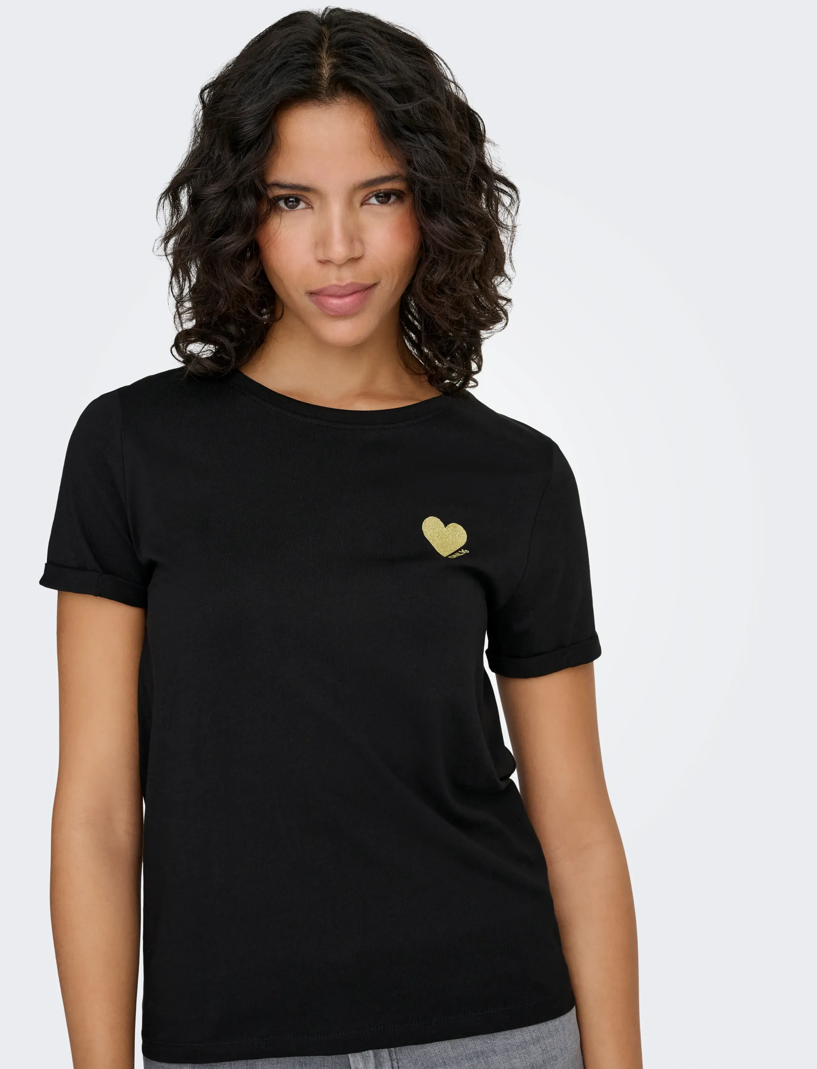 ONLY - ONLKITA S/S TOP NOOS - t-shirts - black - 5