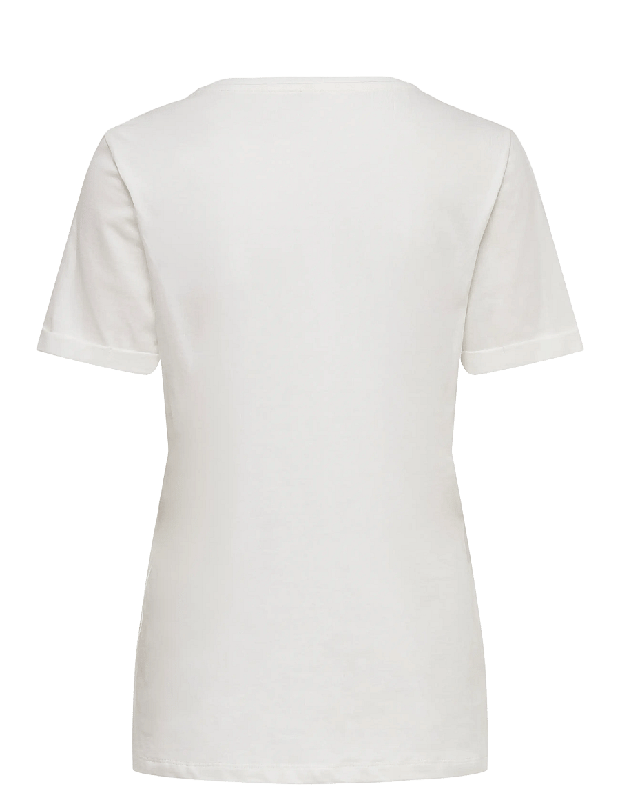 ONLY - ONLKITA S/S TOP NOOS - t-shirts - cloud dancer - 2