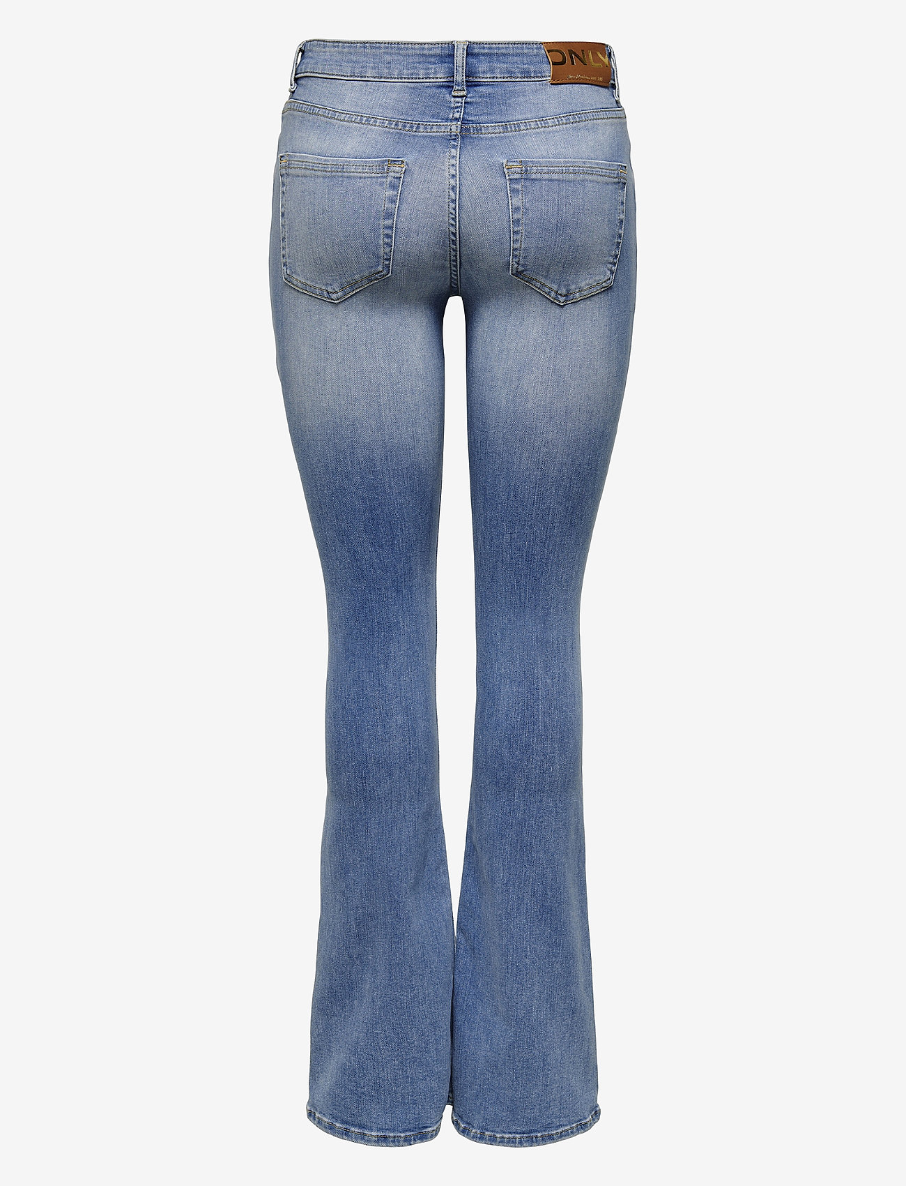 ONLY - ONLBLUSH MID FLARED DNM TAI467 NOOS - utsvängda jeans - light blue denim - 2