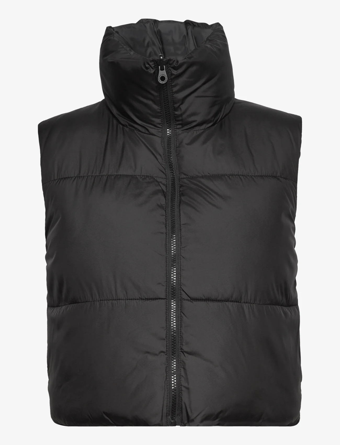 ONLY - ONLRICKY SHORT REV. WAISTCOAT OTW - down- & padded jackets - black - 0