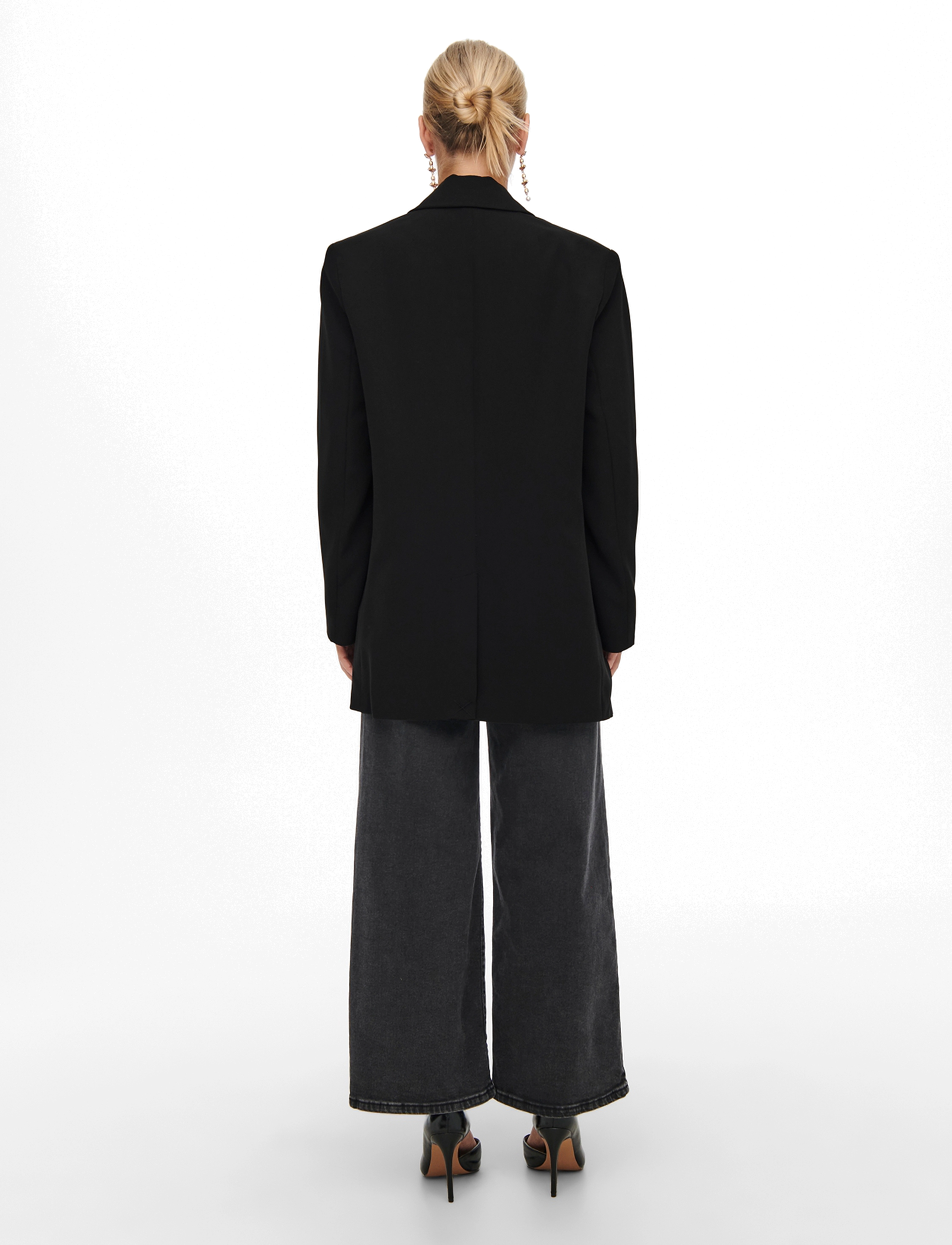 ONLY - ONLLANA-BERRY L/S OVS BLAZER TLR NOOS - black - 3