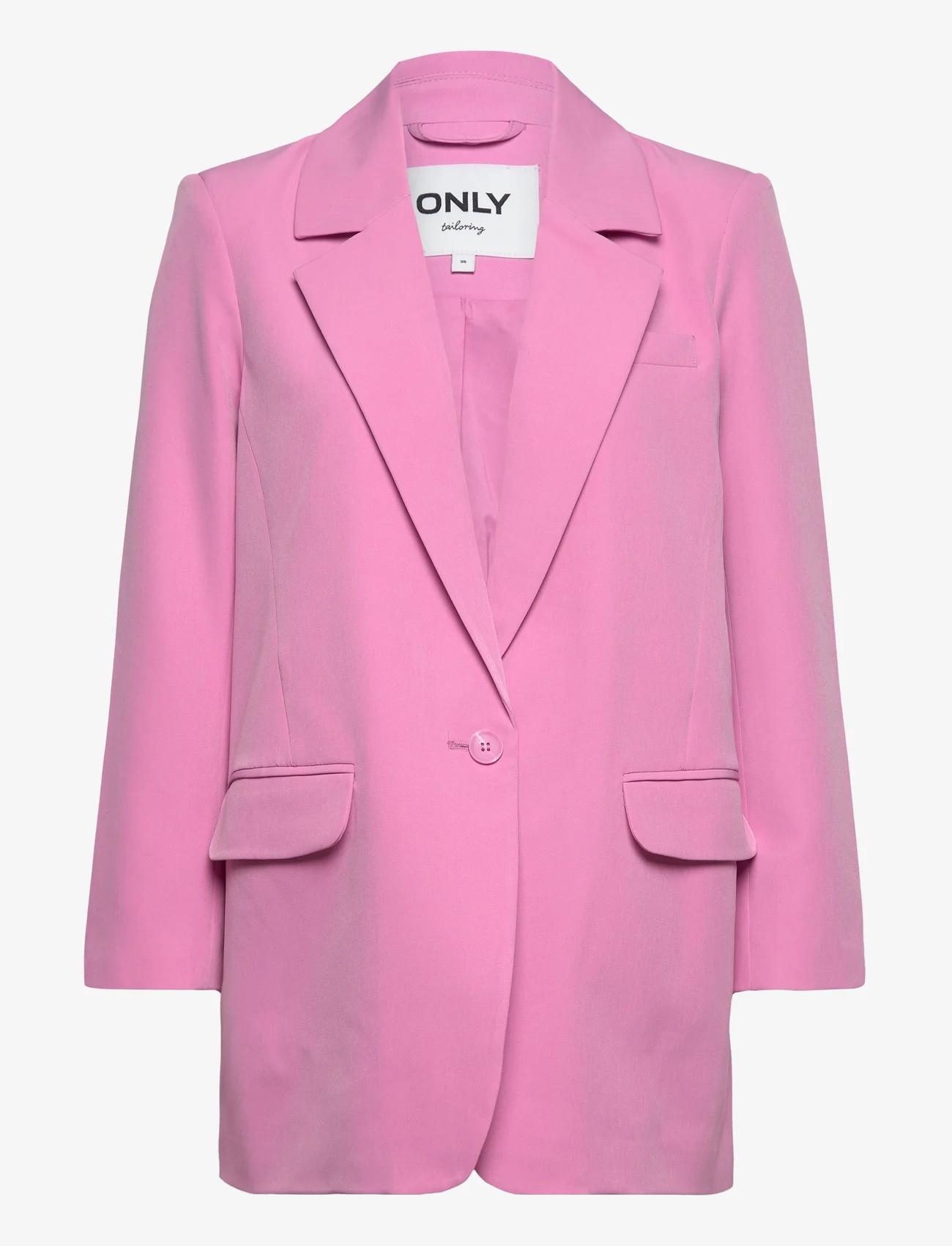 ONLY - ONLLANA-BERRY L/S OVS BLAZER TLR NOOS - festklær til outlet-priser - fuchsia pink - 0
