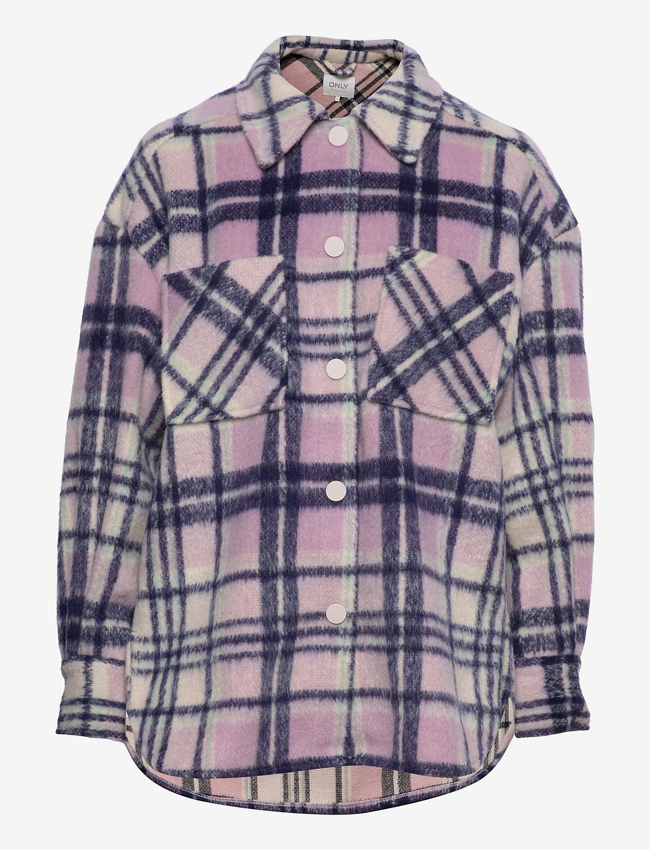 ONLY - ONLLOU CHECK SHACKET CC OTW - lavendula - 0