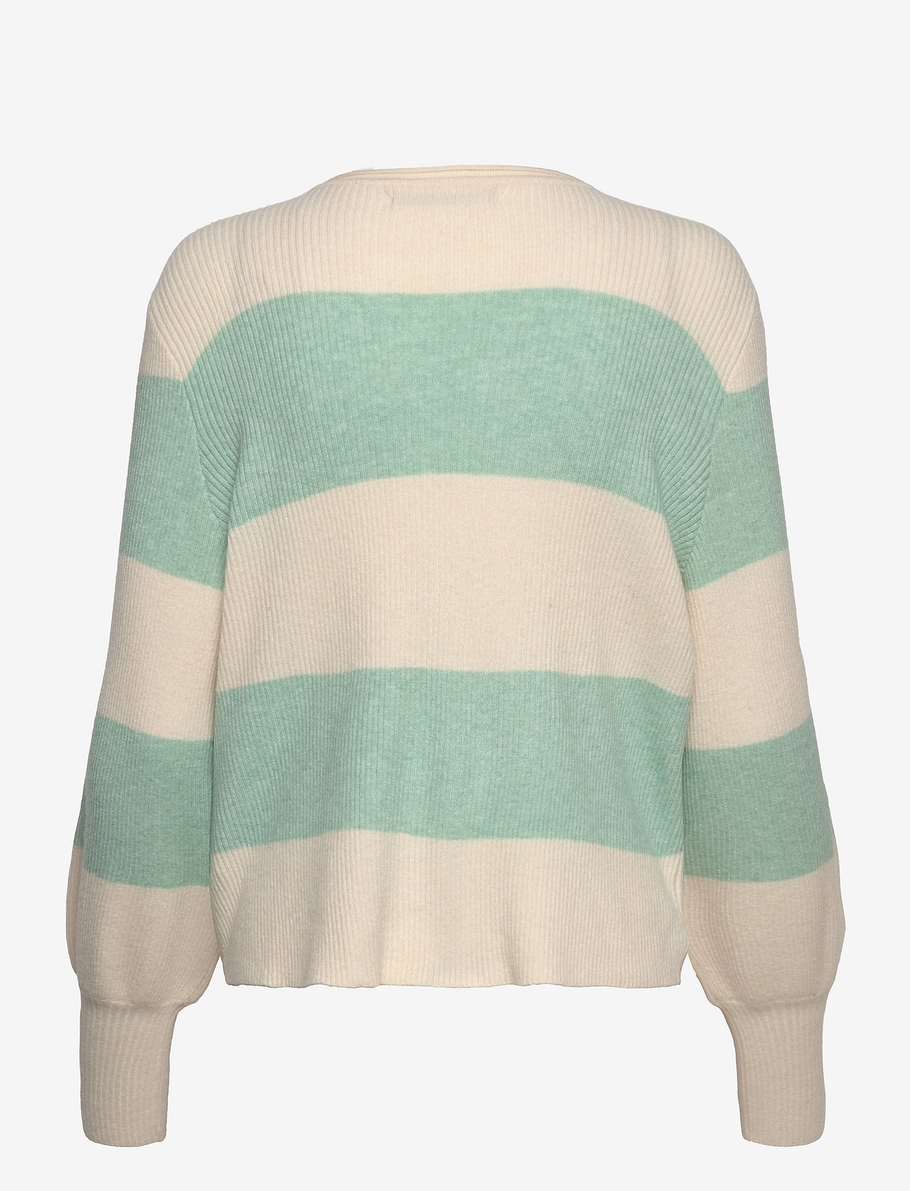 ONLY - ONLMALIA L/S STRIPE PULLOVER CC KNT - whitecap gray - 1