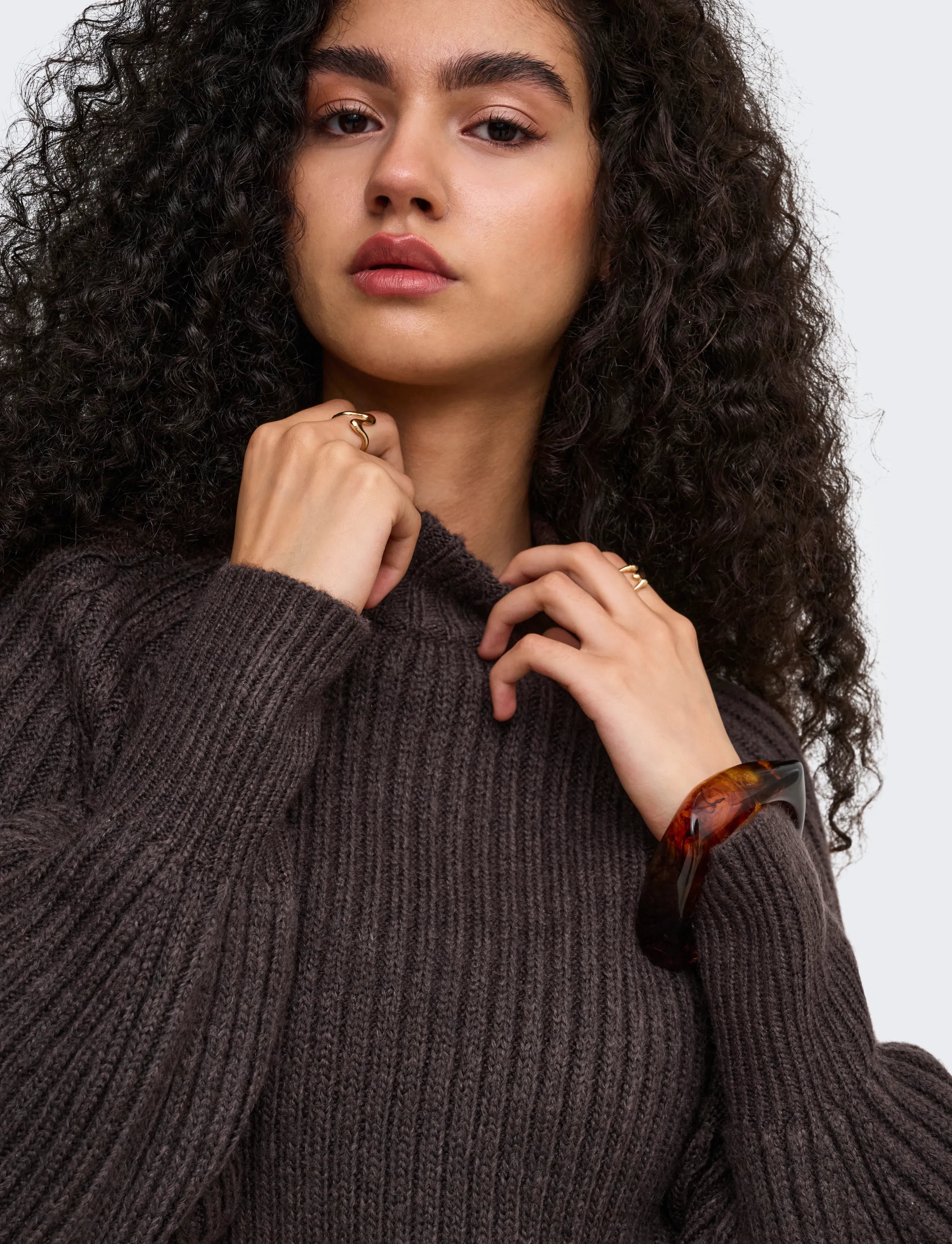 ONLY Onlkalibu L/S Pullover Knt Noos polotröjor dam – bild 4