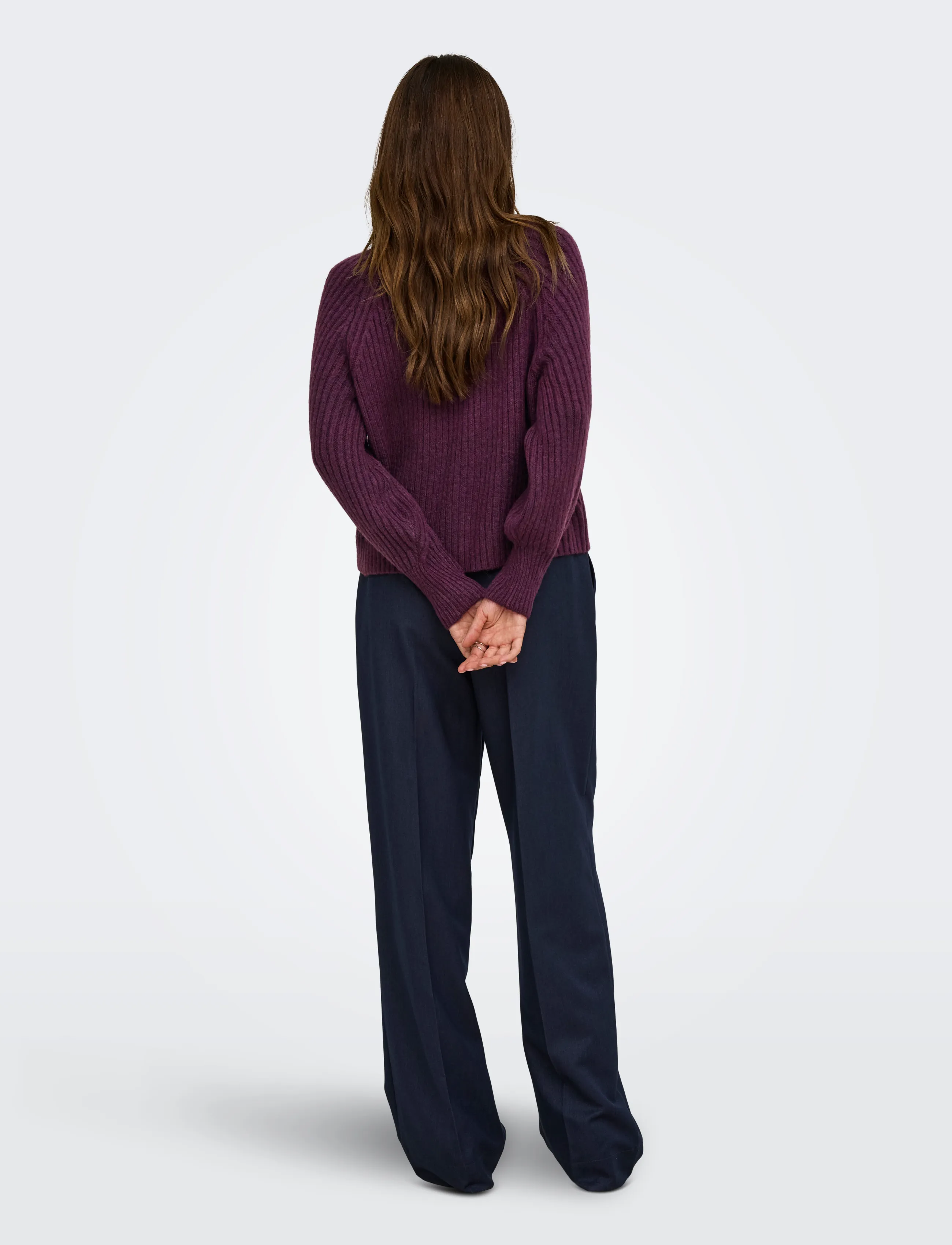 ONLY Onlkalibu L/S Pullover Knt Noos polotröjor dam – bild 2