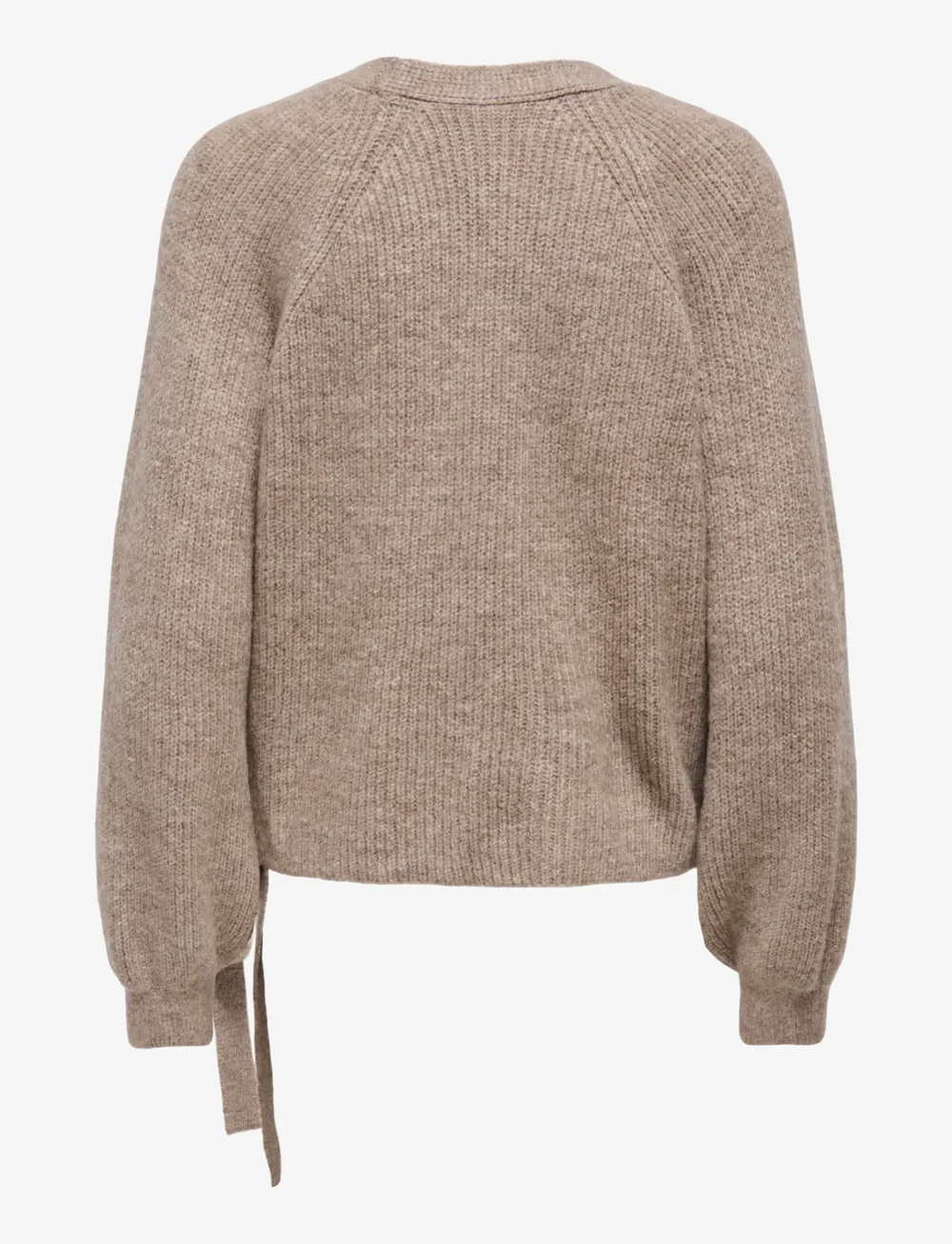 ONLY - ONLMIA L/S WRAP CARDIGAN RP KNT - cardigans - silver mink - 1