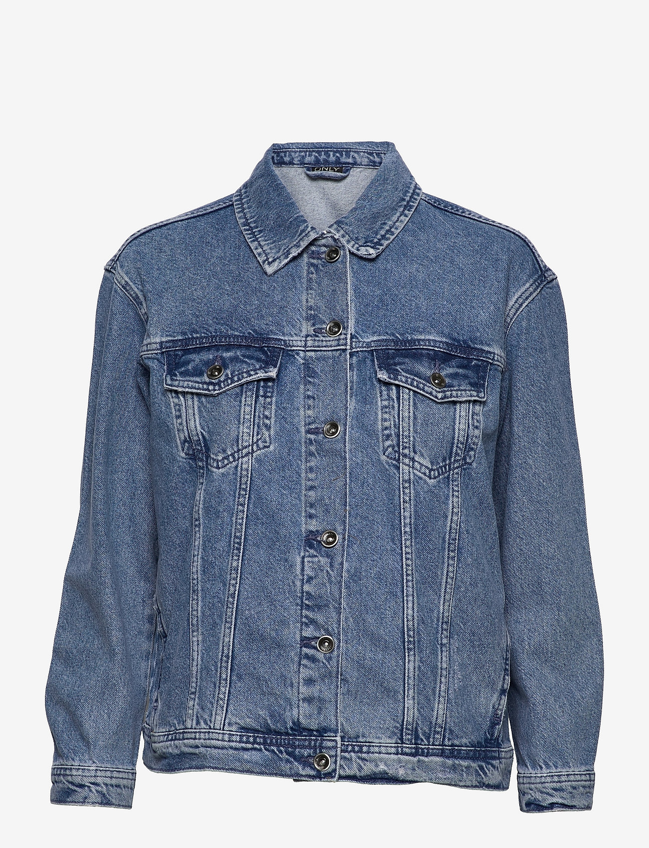 ONLY - ONLEKAT LIFE LS OVS DNM JACKET - medium blue denim - 0