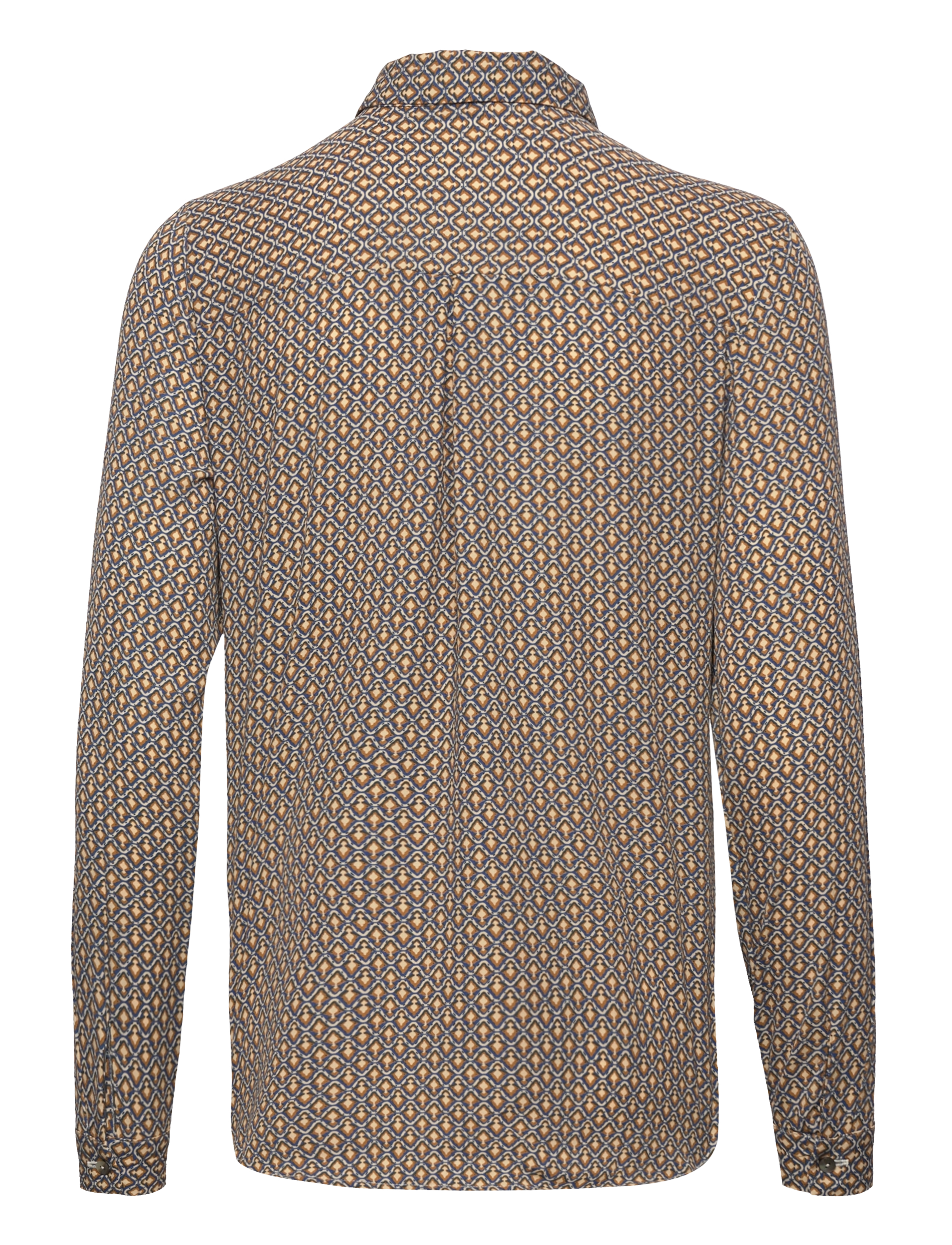 ONLY - ONLALMA LIFE POLY  L/S SHIRT AOP PTM - langærmede skjorter - pale khaki - 1