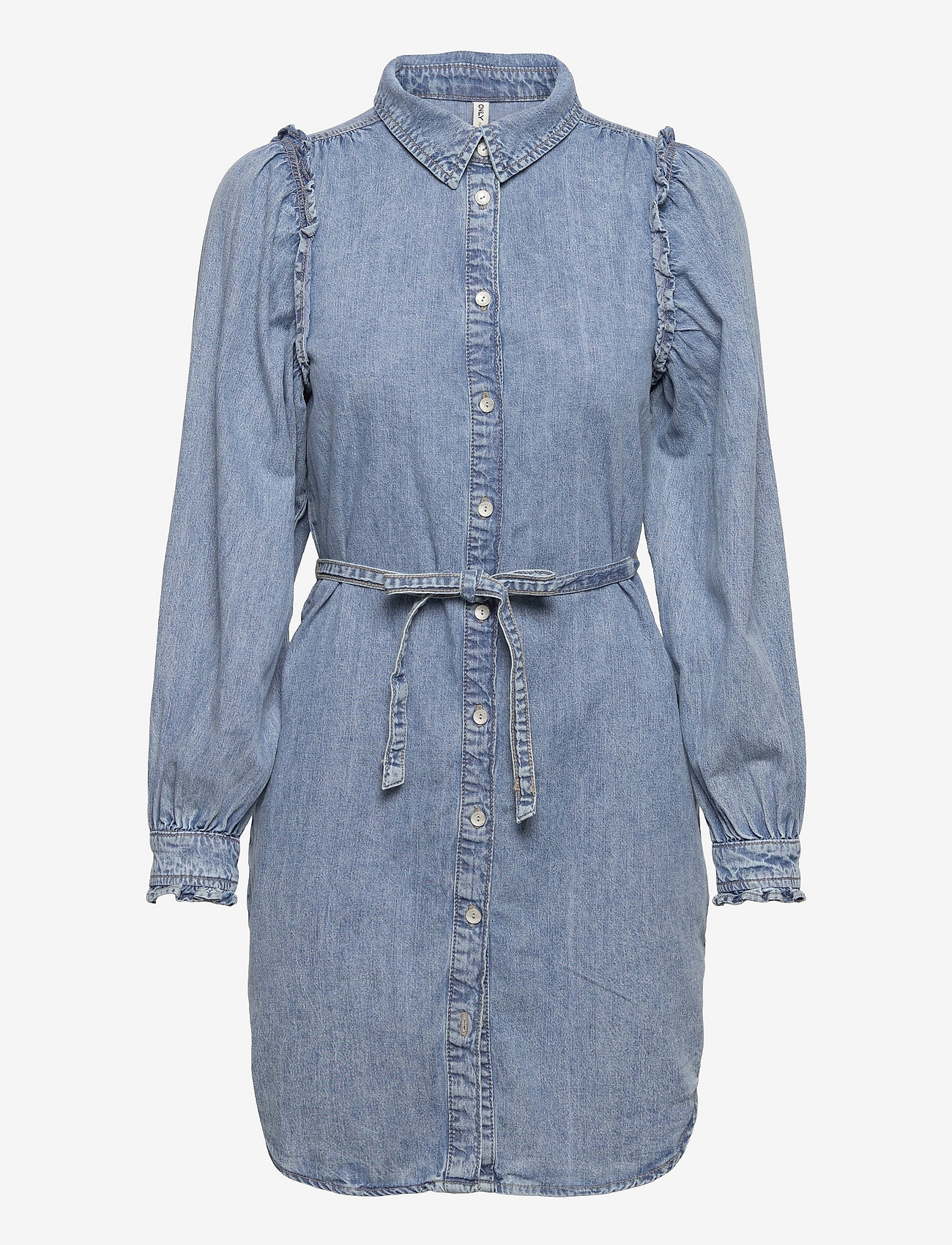 ONLY - ONLHARLOW LIFE LS DNM DRESS BJ17399 - light blue denim - 0