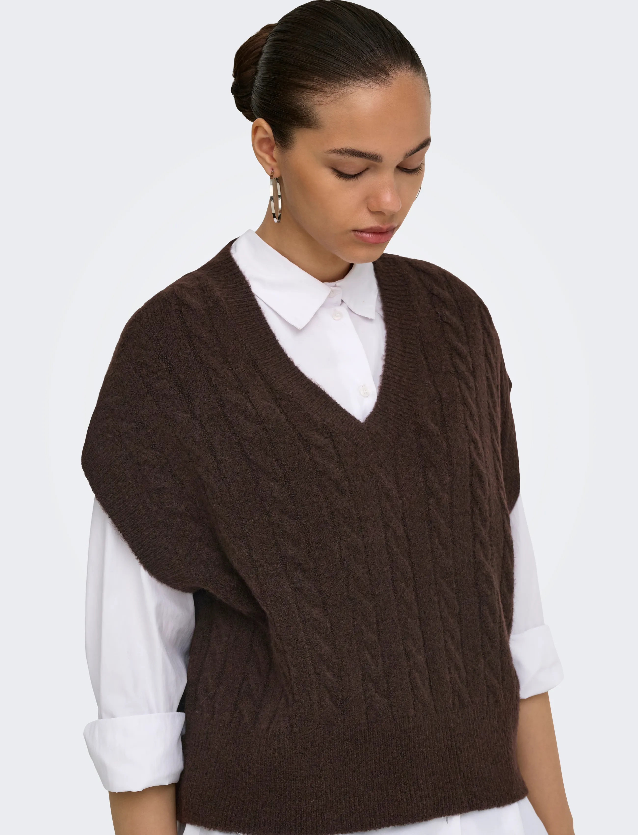 ONLY Onlmelody Vest Knt Noos stickade västar dam – bild 6