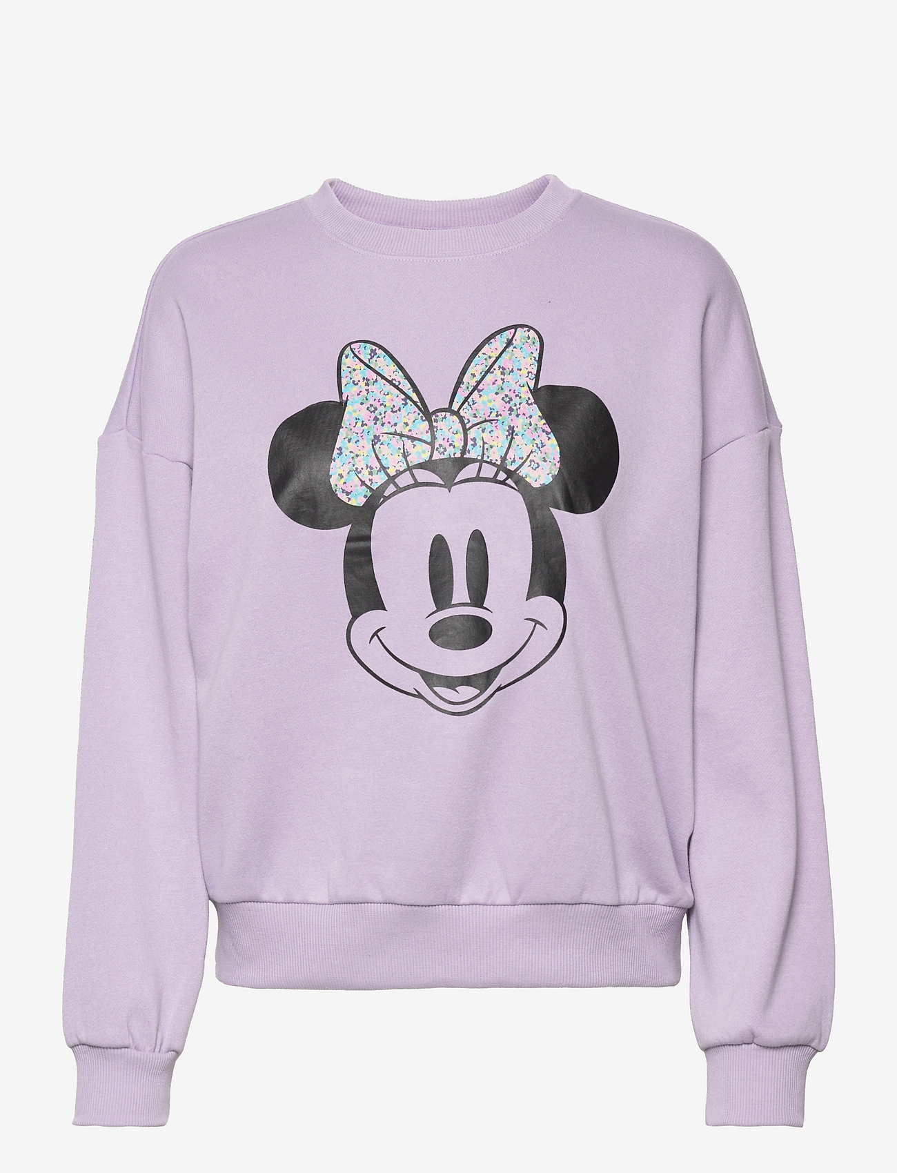 ONLDISNEY LIFE L/S MINNIE FLOWER BOX SWT - COSMIC SKY