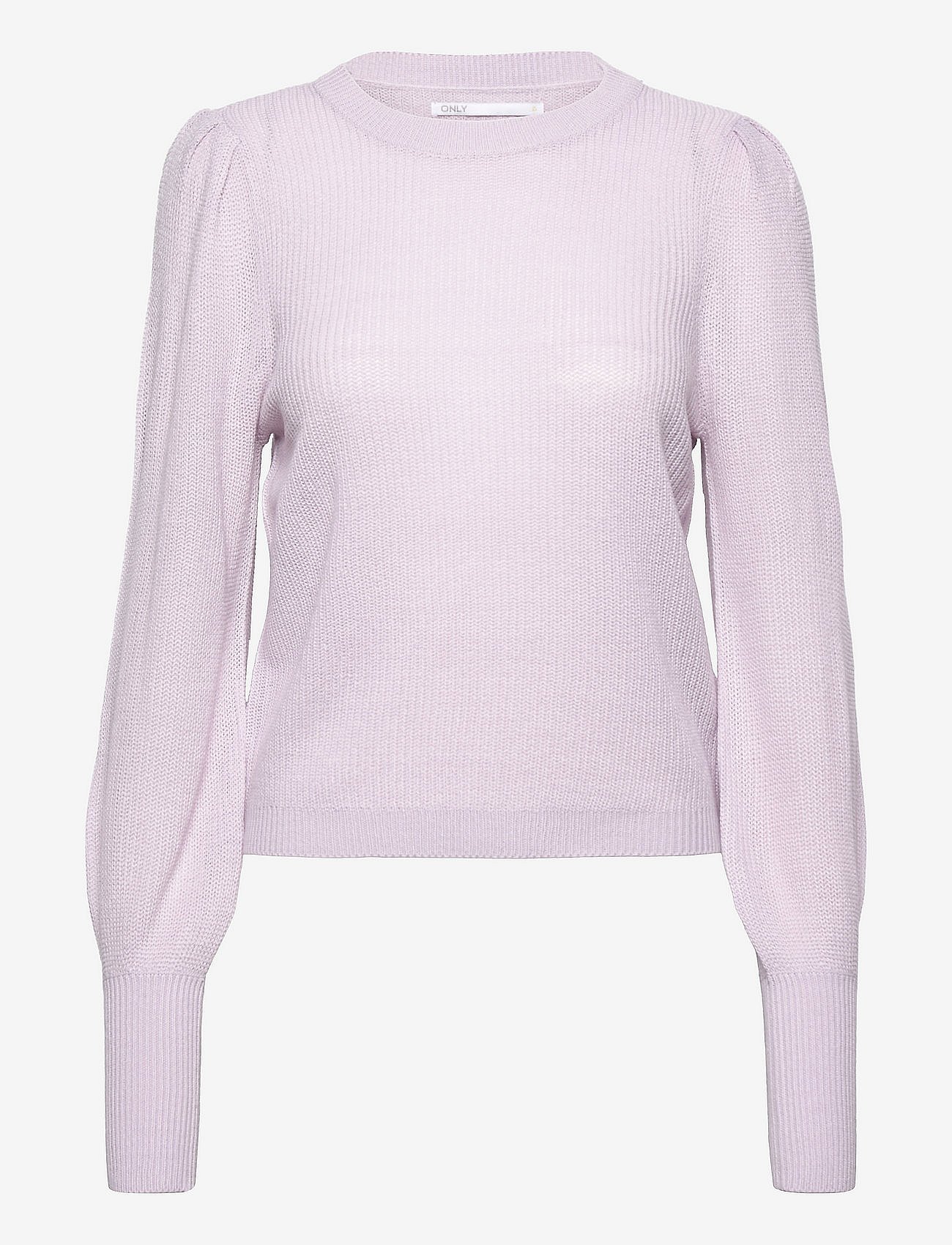 ONLNILA L/S PULLOVER CC KNT - THISTLE