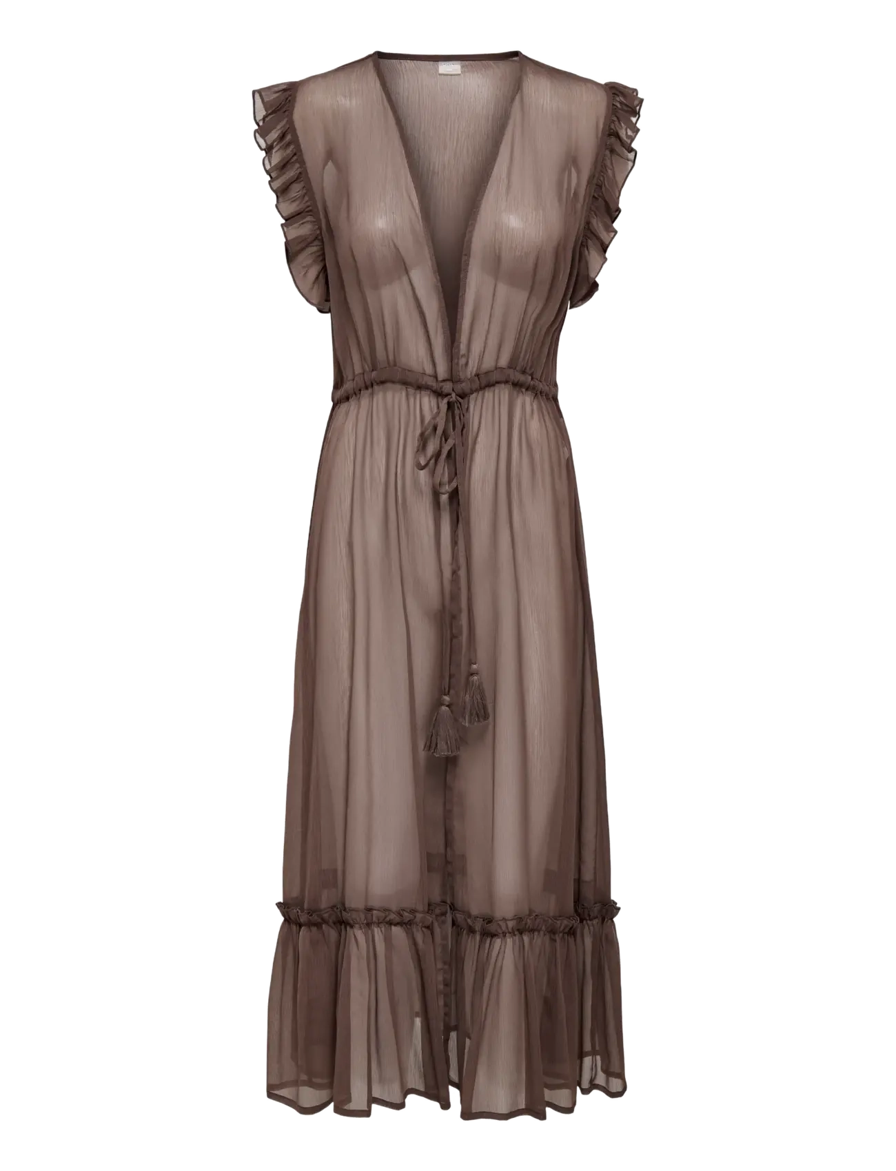 ONLY ONLLILJA LIFE BEACH DRESS ACC - Ujumisriided - SHOPPING BAG / brown