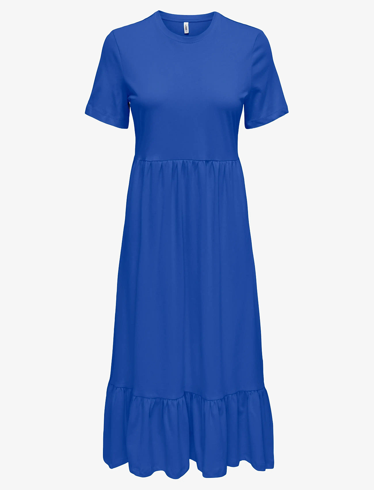 ONLY - ONLMAY LIFE S/S PEPLUM CALF DRESS JRS - suvekleidid - dazzling blue - 1