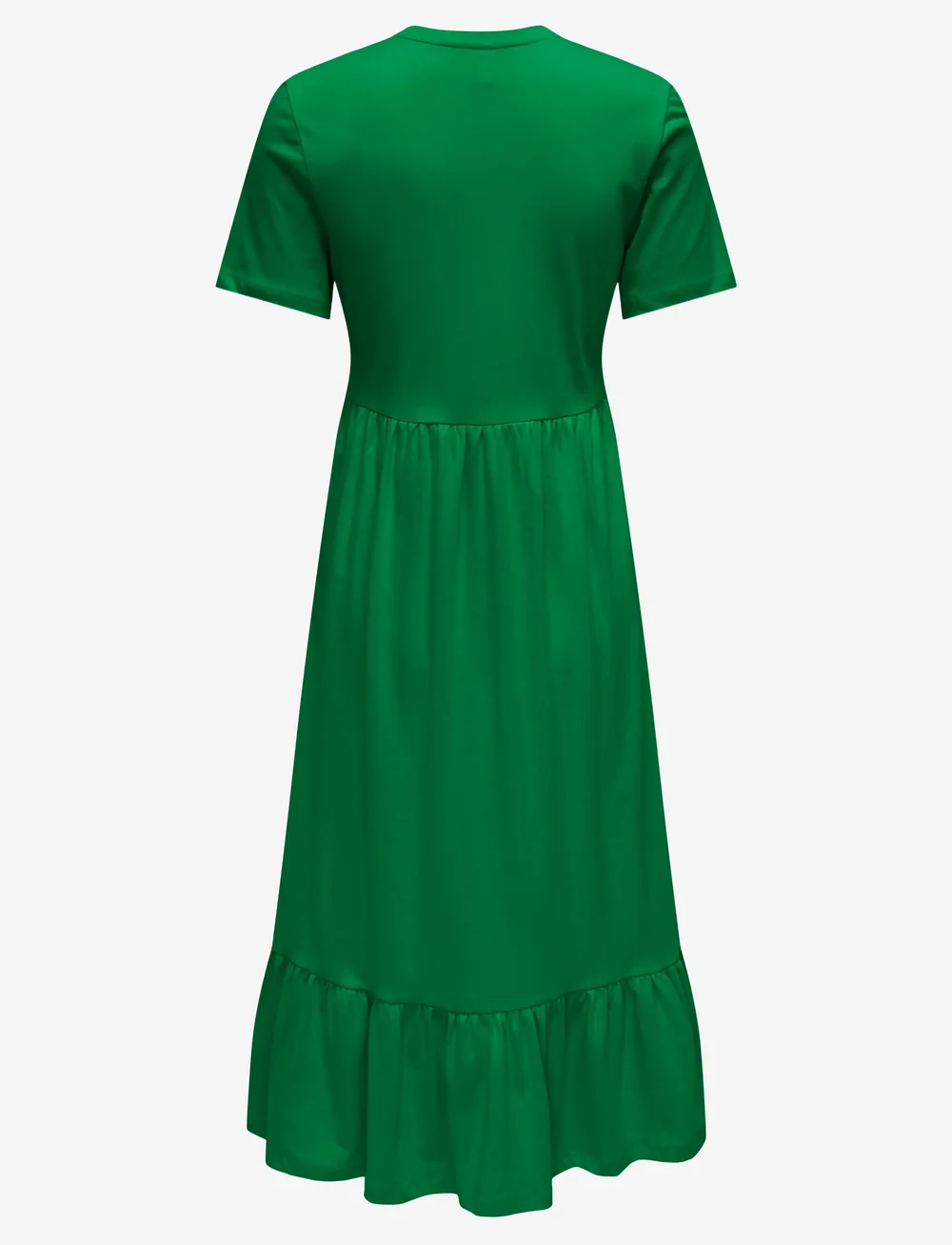 ONLY - ONLMAY LIFE S/S PEPLUM CALF DRESS JRS - summer dresses - green bee - 2